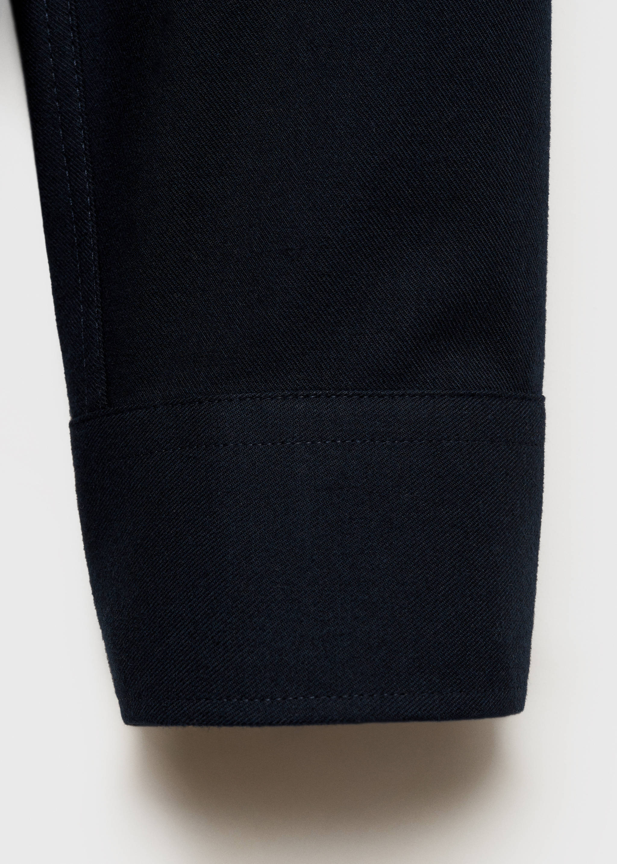 Cashmere and cotton suit shirt - Details of the article 0