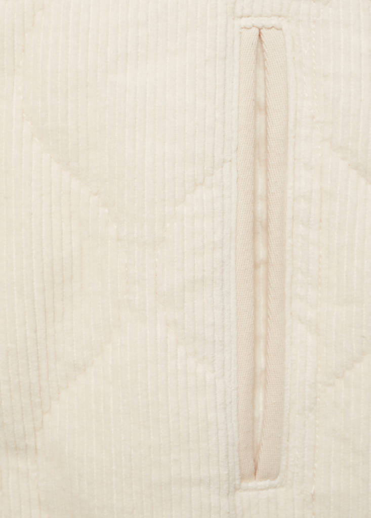 Quilted corduroy jacket — Off White