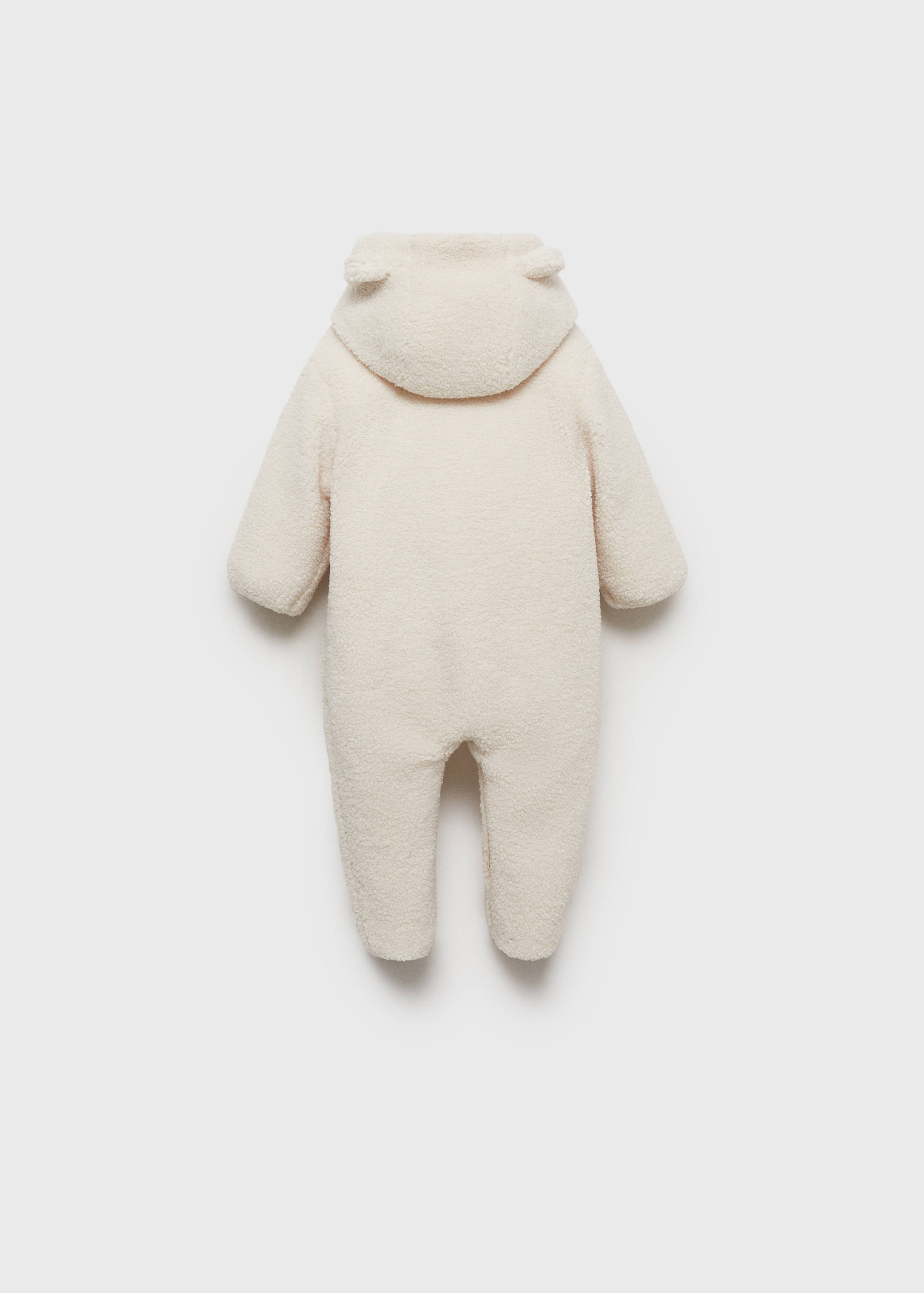 Buzo borreguito capucha - Reverso del artículo