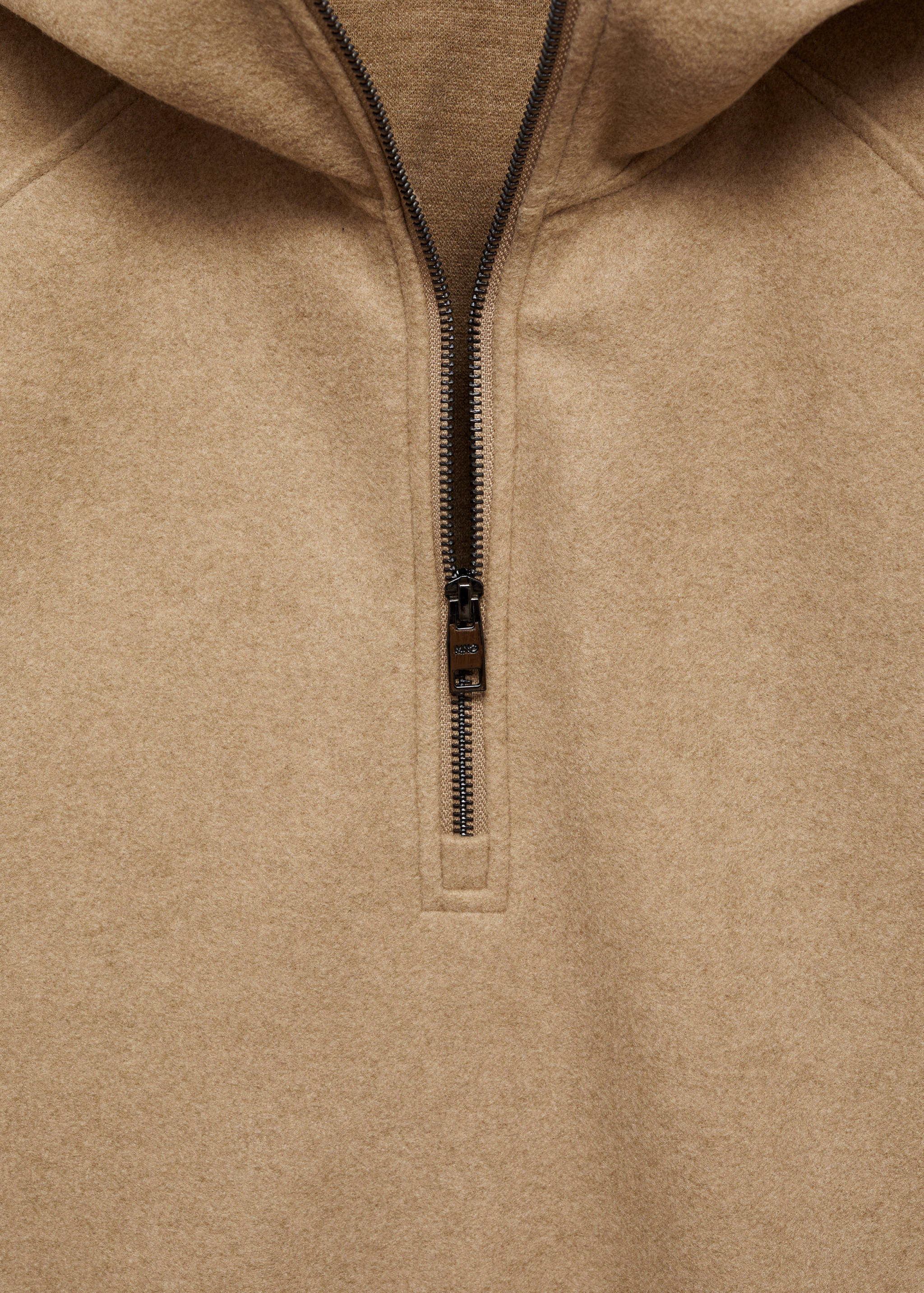 Hooded flannel sweatshirt - Details of the article 0