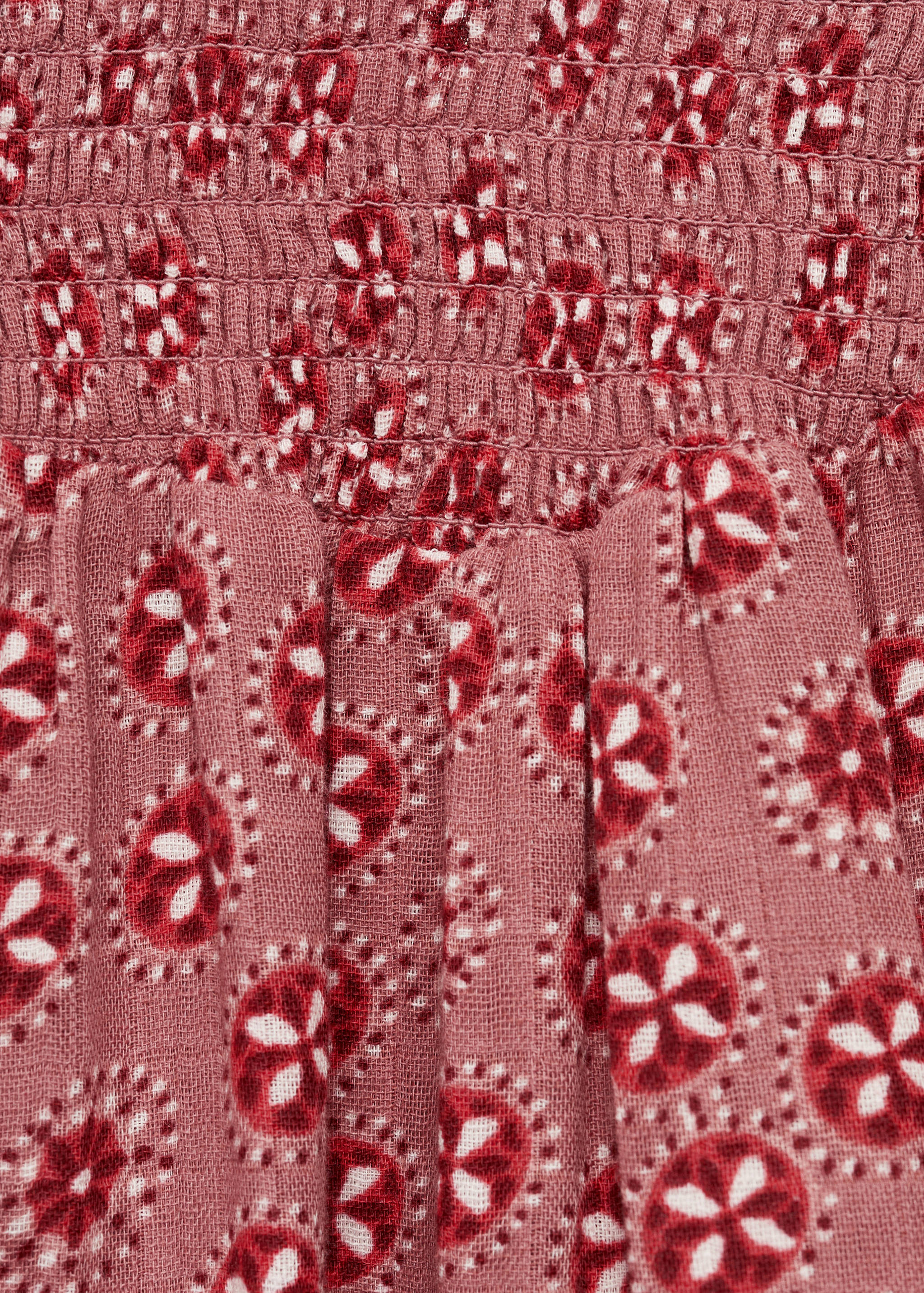 Flowers cotton dress - Details of the article 8