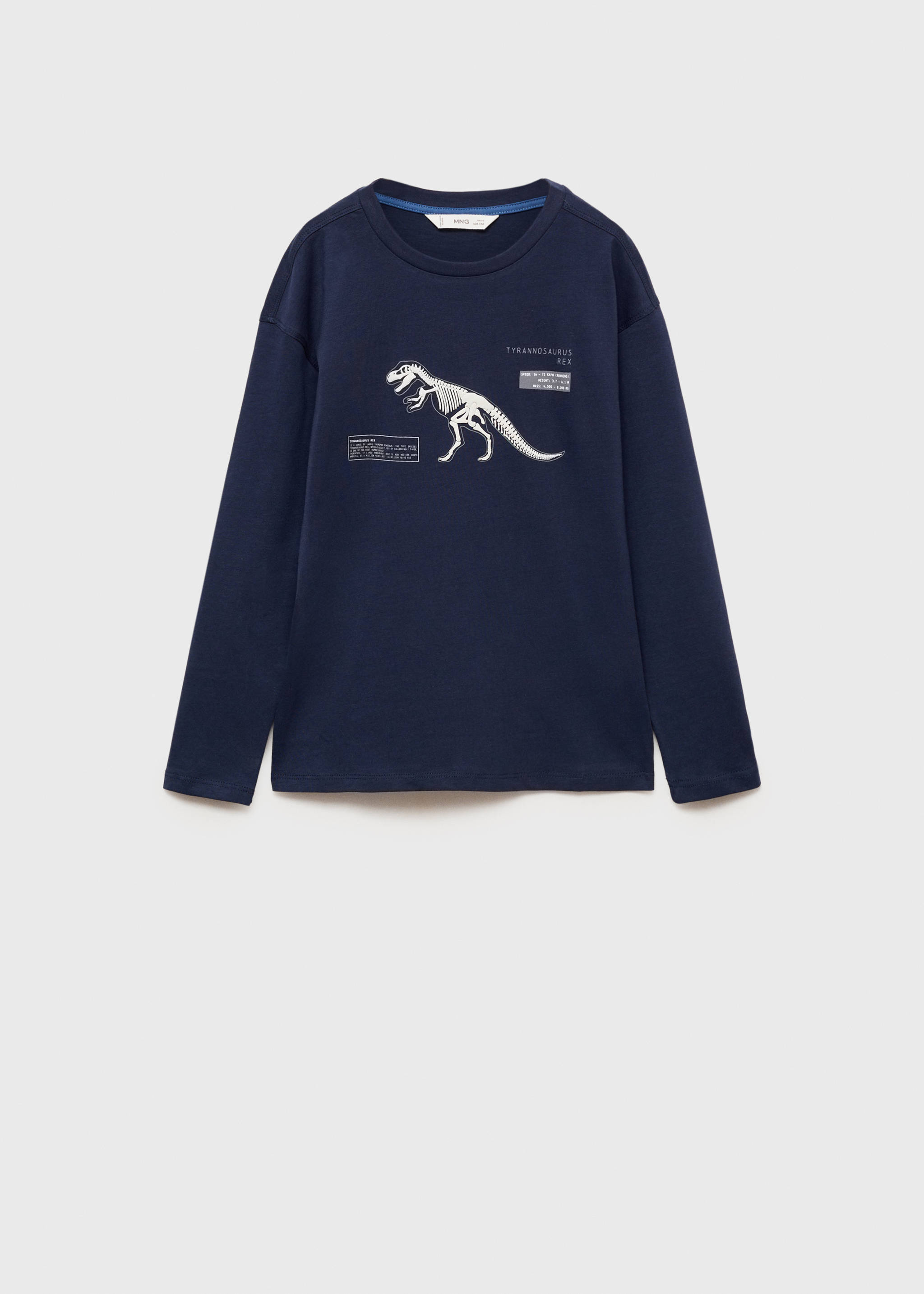 Dinosaur print hoodie - Article without model