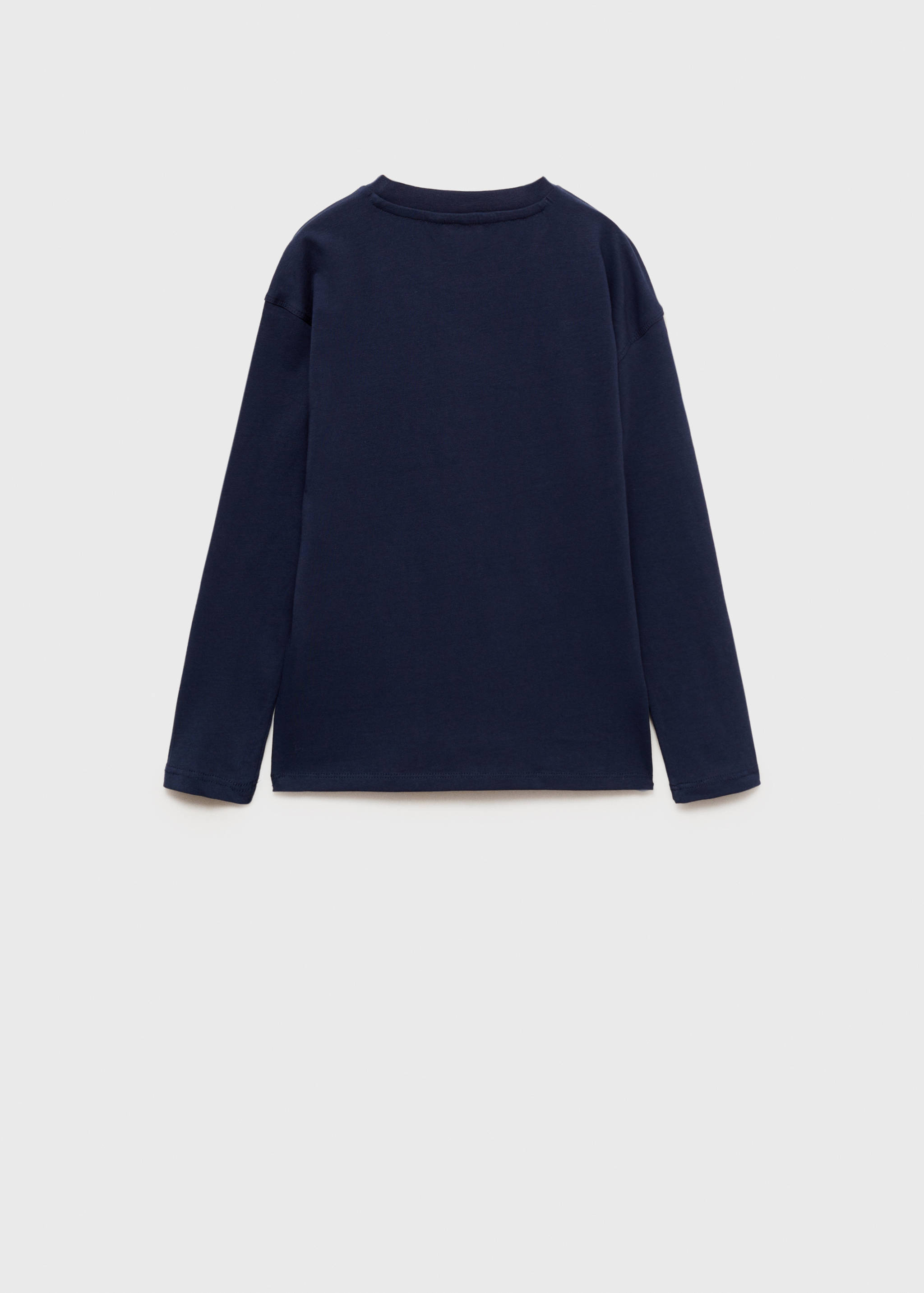 Dinosaur print hoodie - Reverse of the article