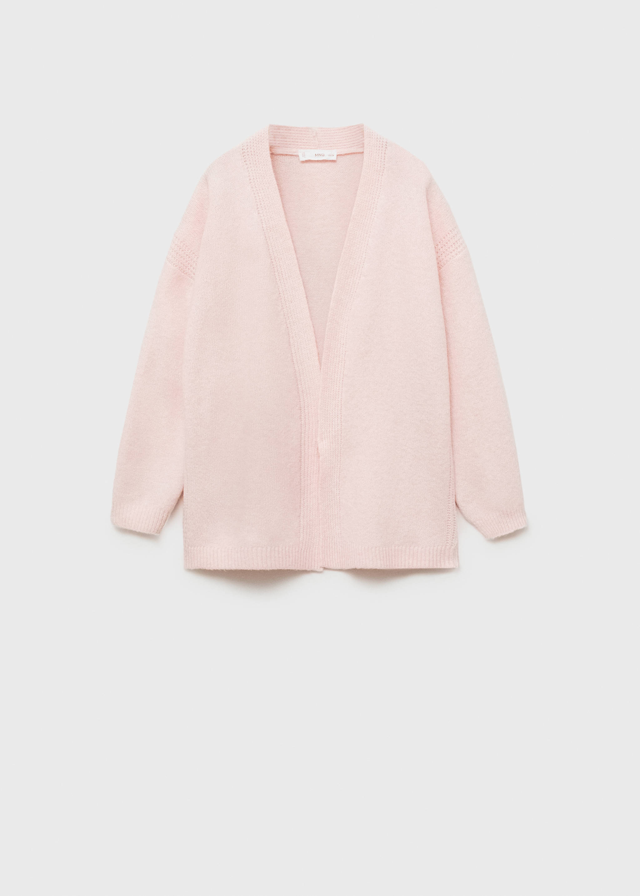 Cárdigan punto cuello pico - Artículo sin modelo