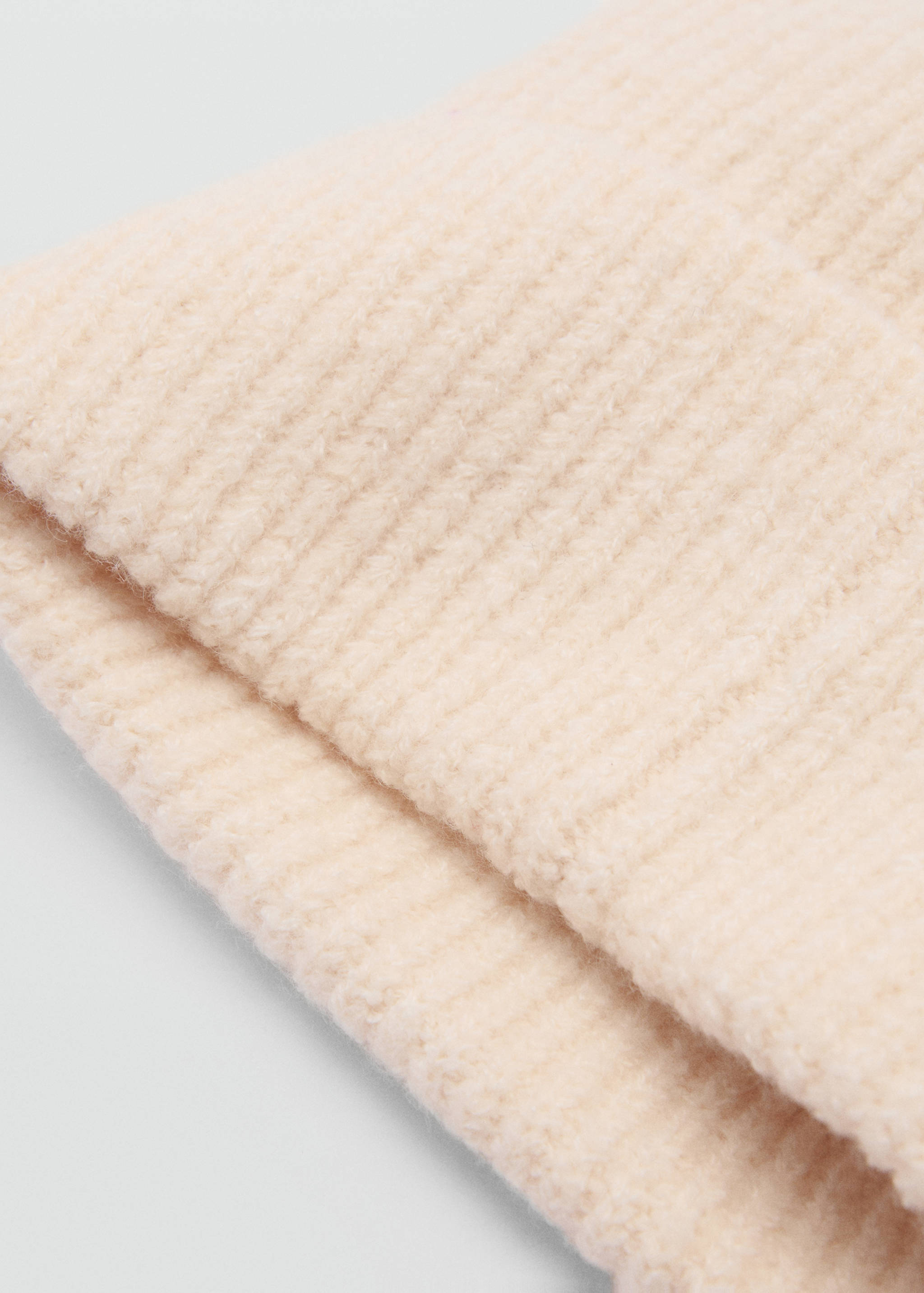 Knit beanie - Medium plane