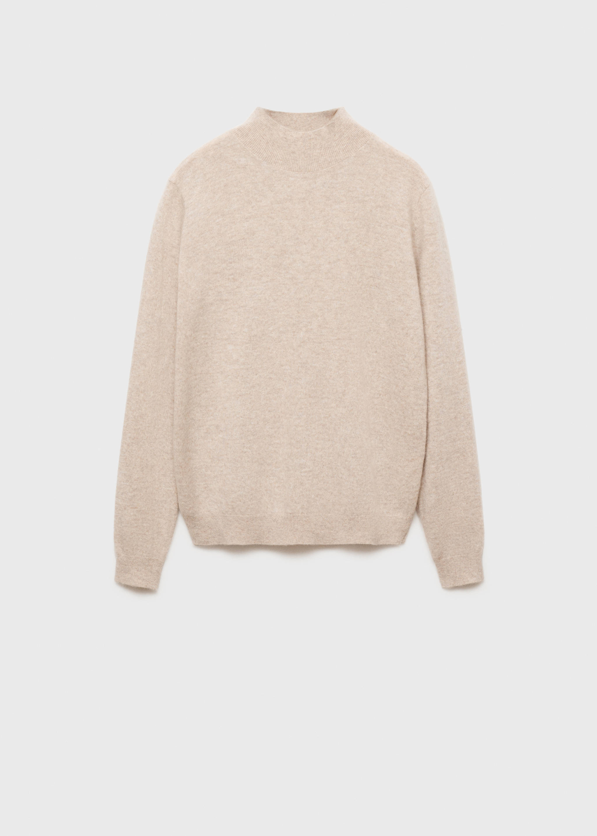 100% cashmere sweater with perkins neck - Article without model