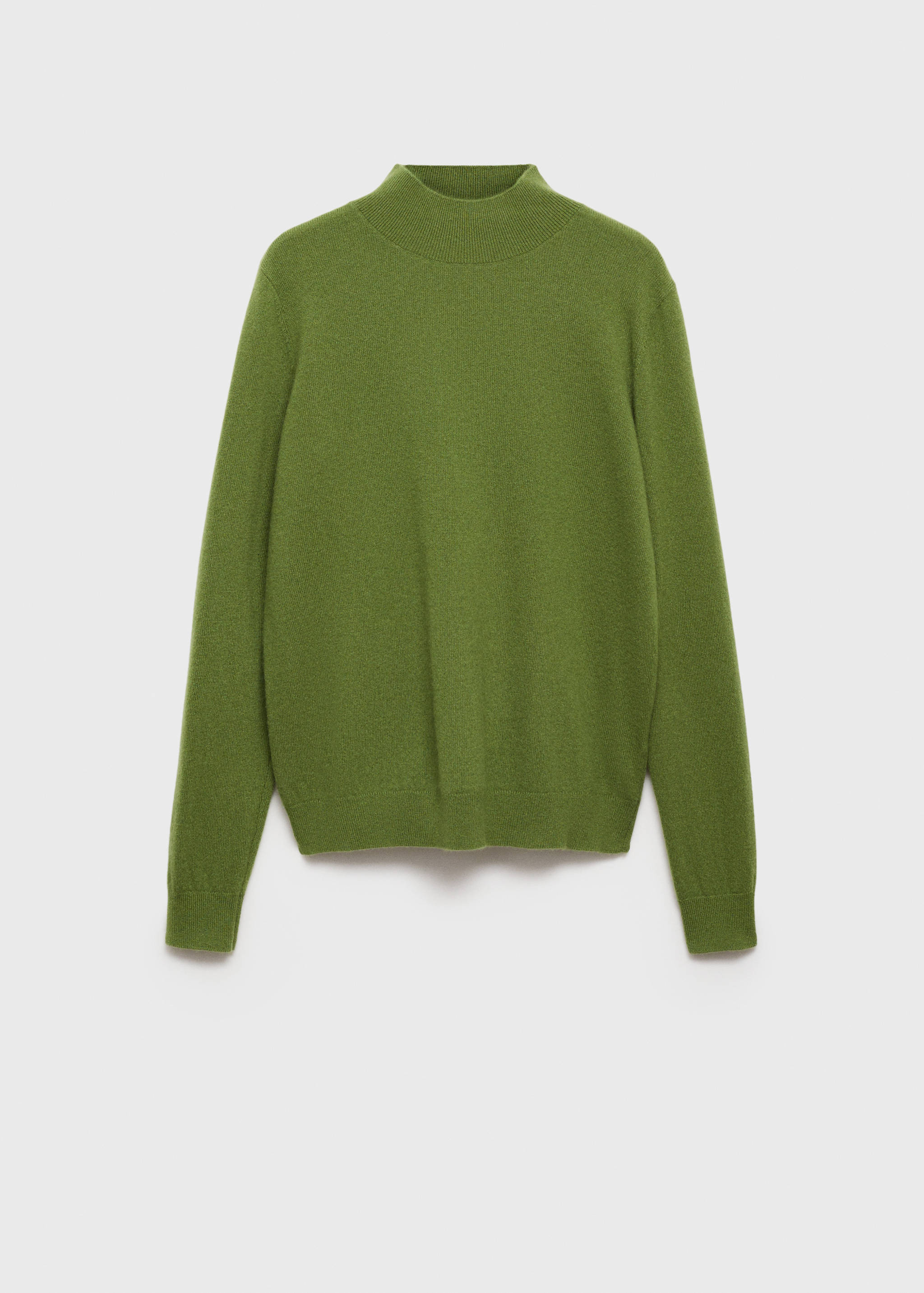 100% cashmere sweater with perkins neck - Article without model