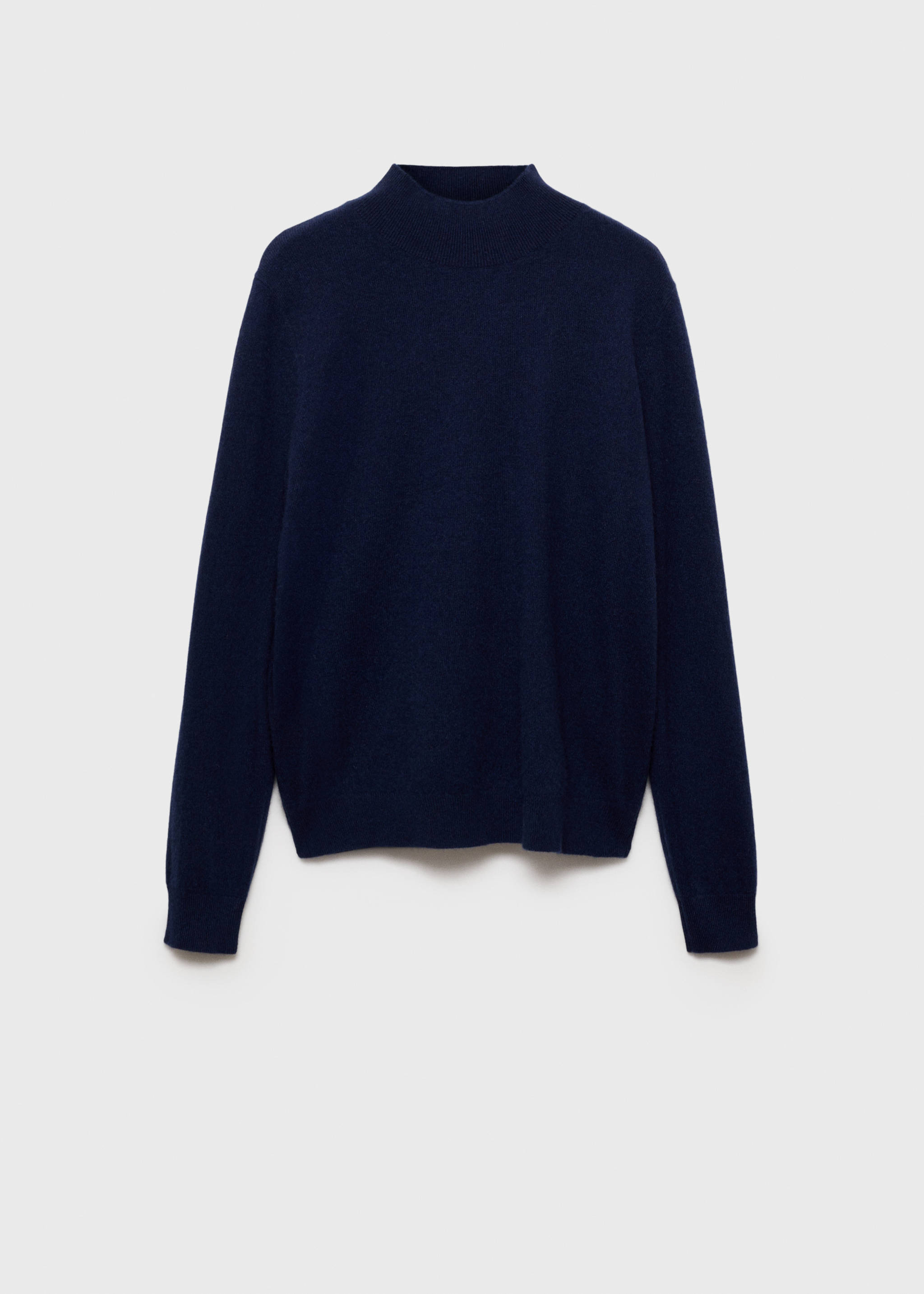 100% cashmere sweater with perkins neck - Article without model