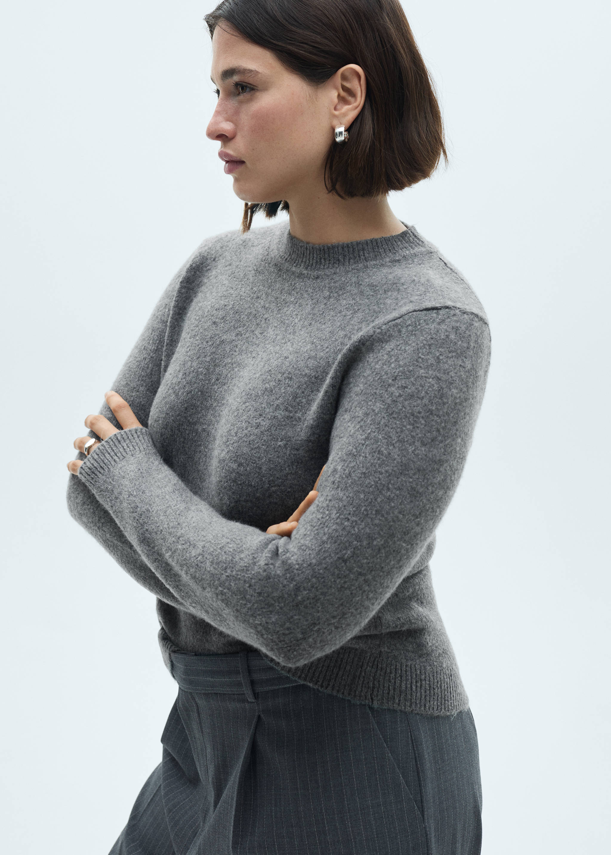 Long-sleeve knitted sweater - Details of the article 4
