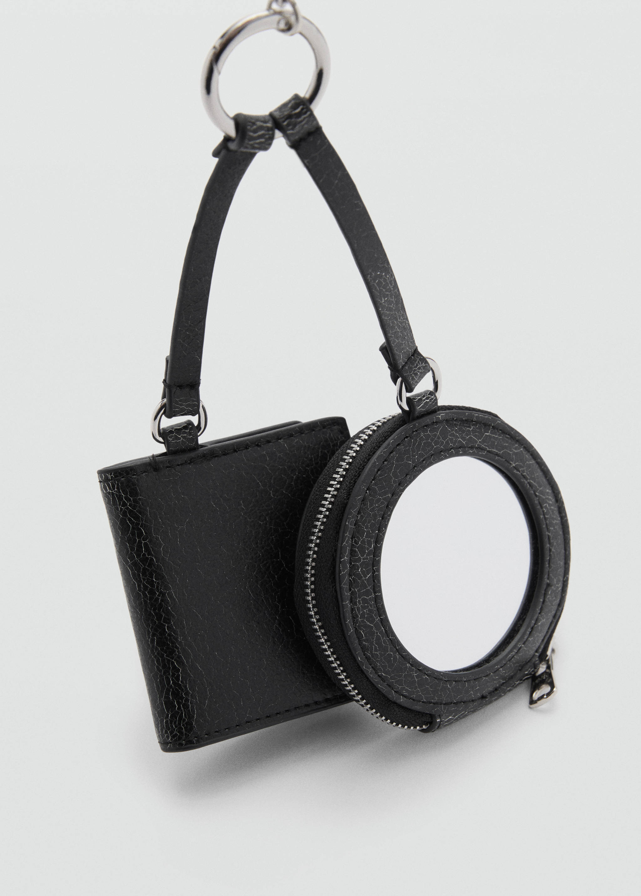 Двойной кошелек для монет с зеркалом - Деталь изделия 2