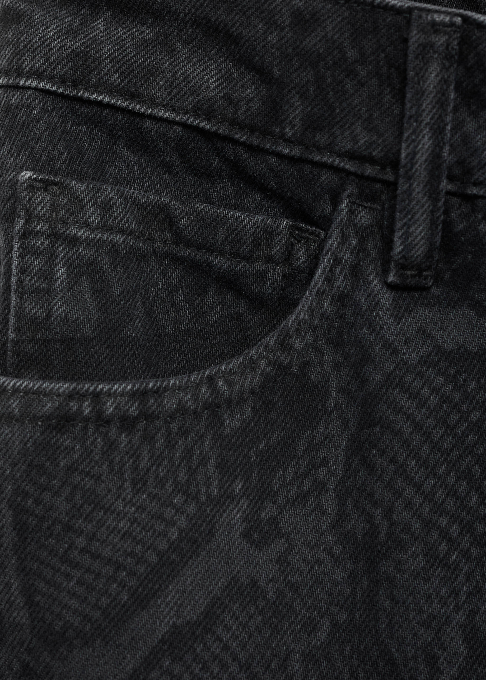 Snake-effect jeans - Details of the article 0