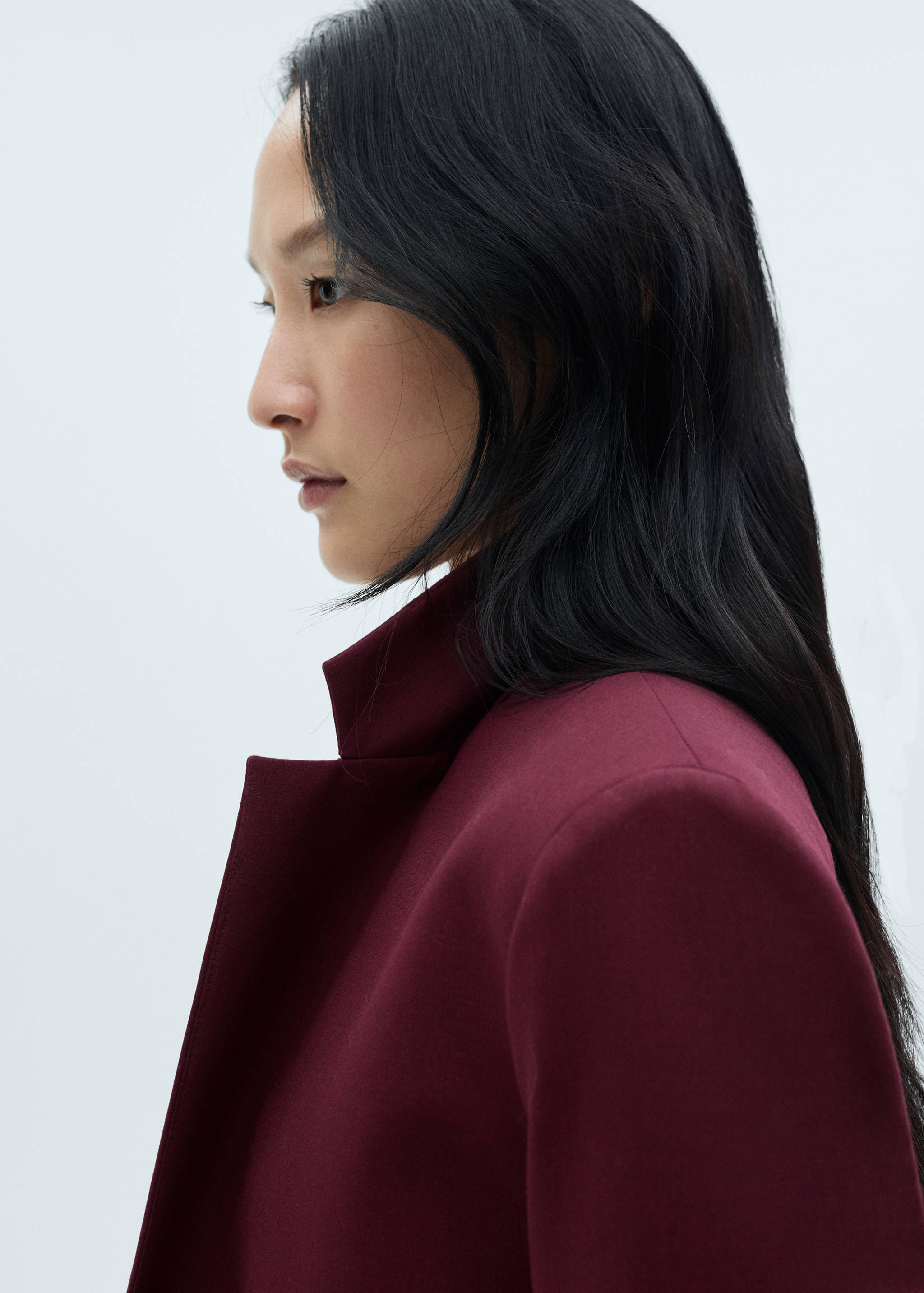 Wool jacket with pronounced shoulders - Details of the article 1