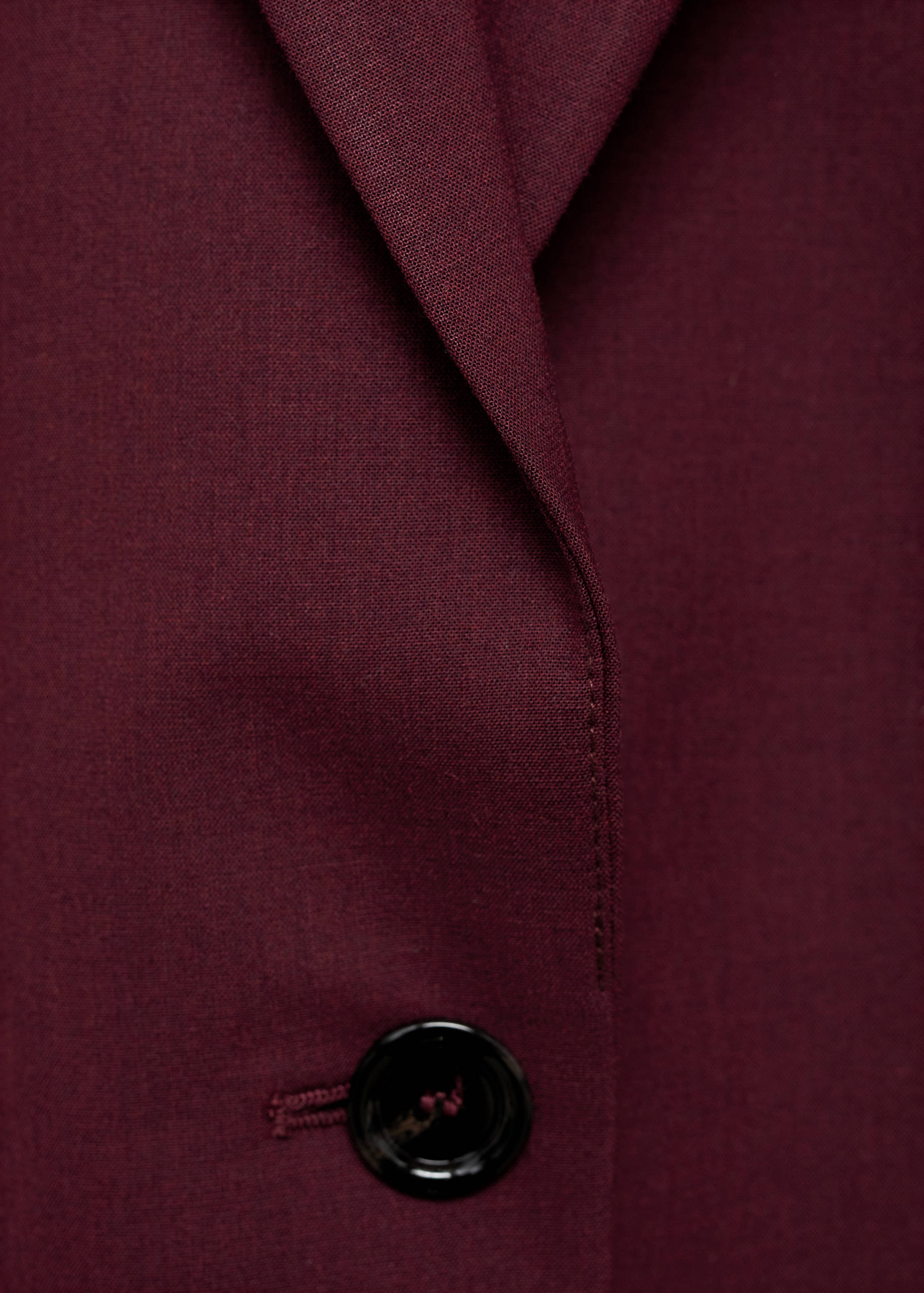 Wool jacket with pronounced shoulders - Details of the article 0