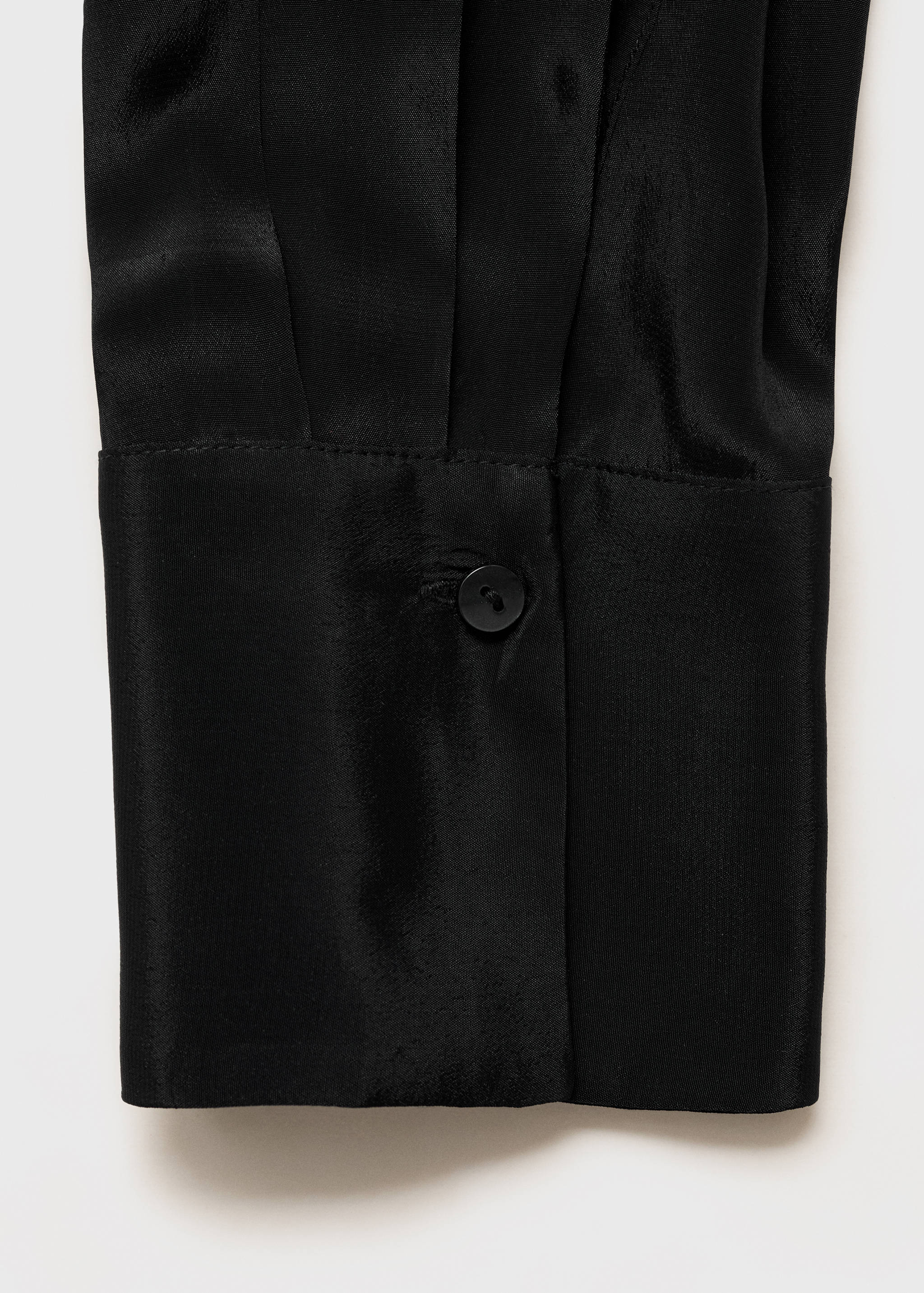 Satin shirt with bow - Details of the article 8