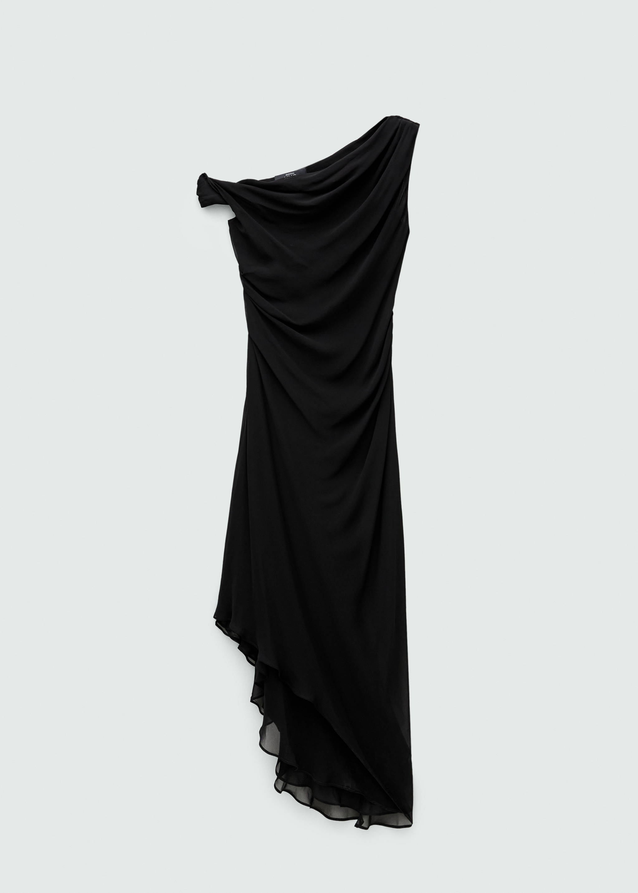 Asymmetrical pleated dress - Article without model