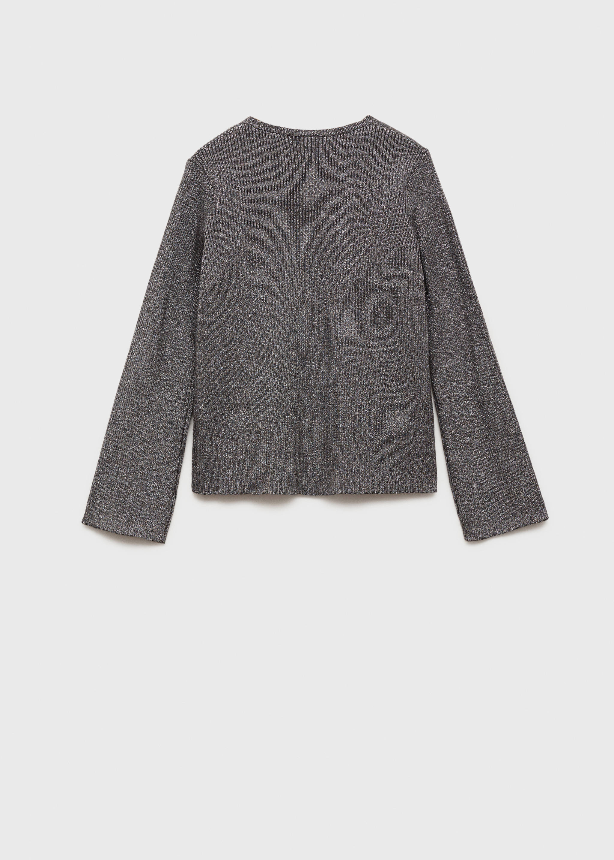 Cárdigan punto lúrex - Reverso del artículo