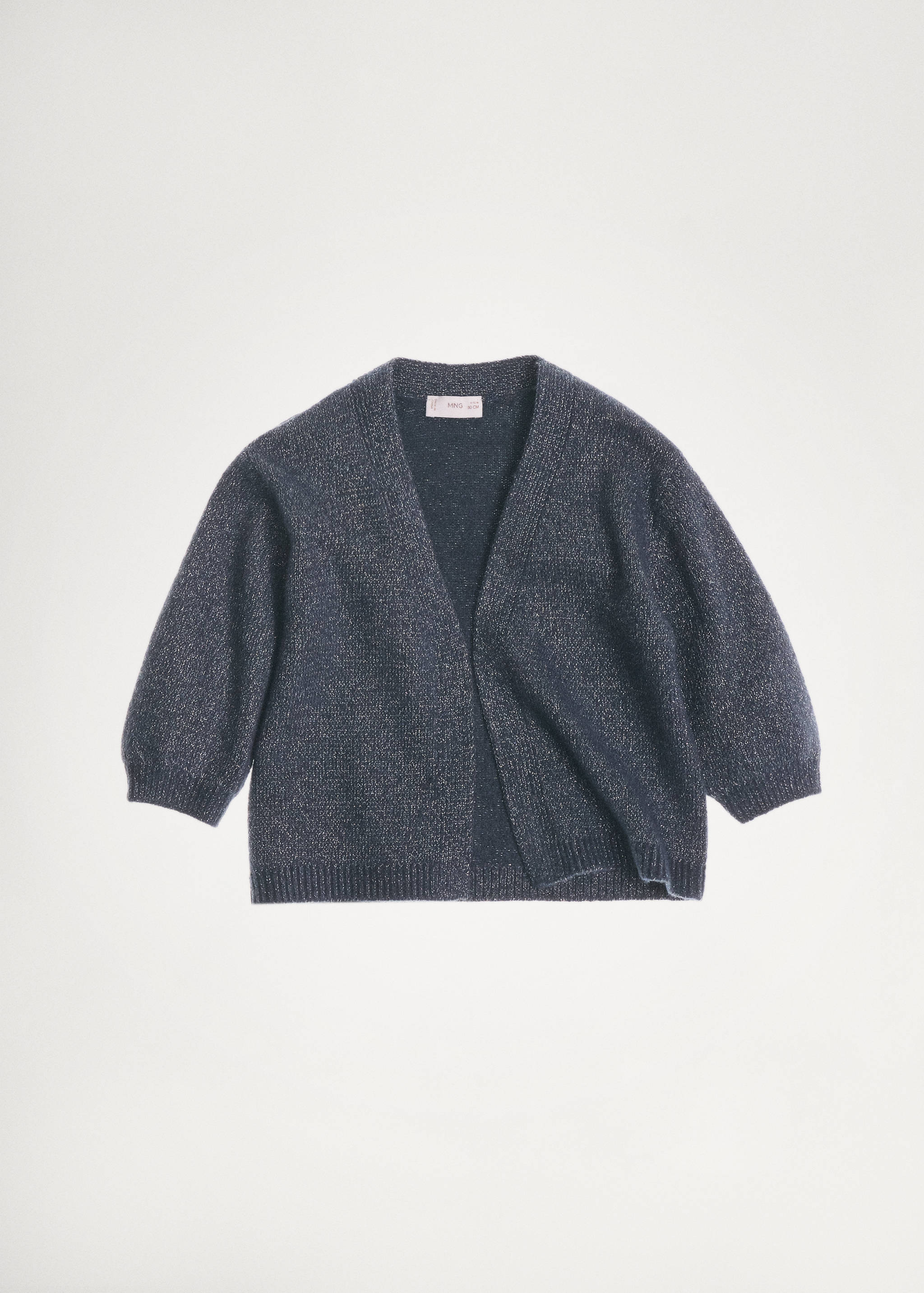 Lurex knitted cardigan - Details of the article 5
