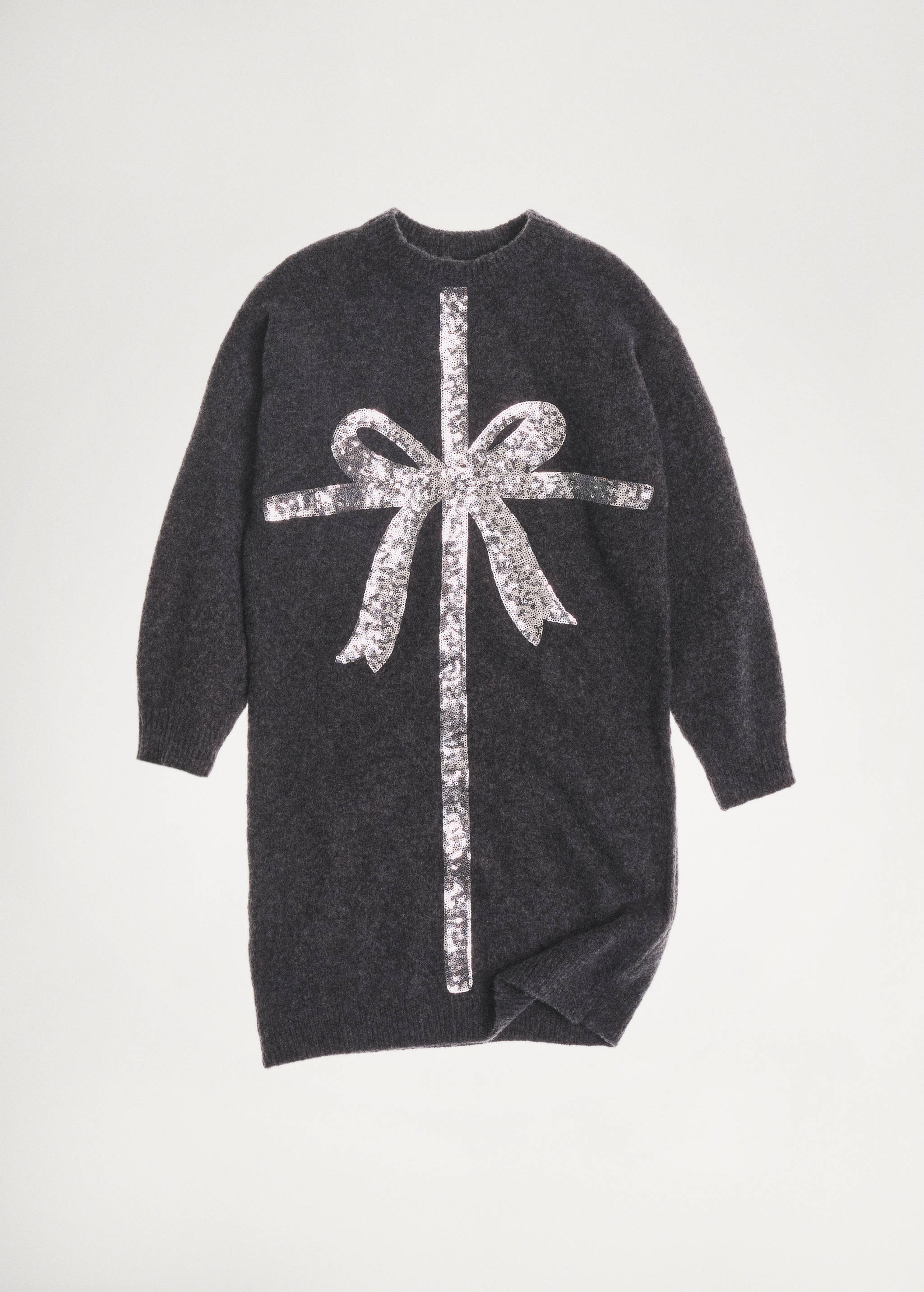 Bow knitted dress - Details of the article 6