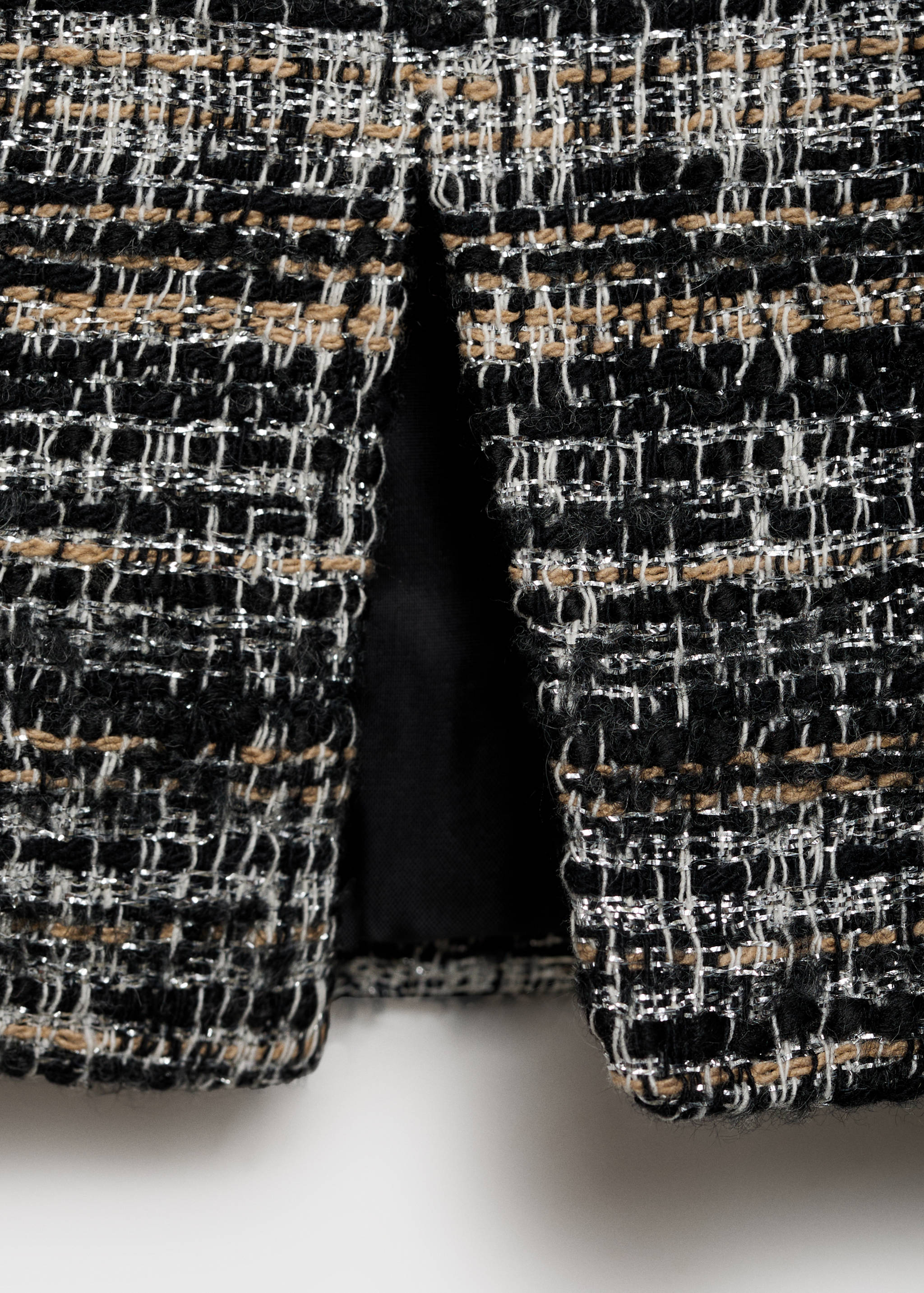 Tweed mini-skirt with bows - Details of the article 0