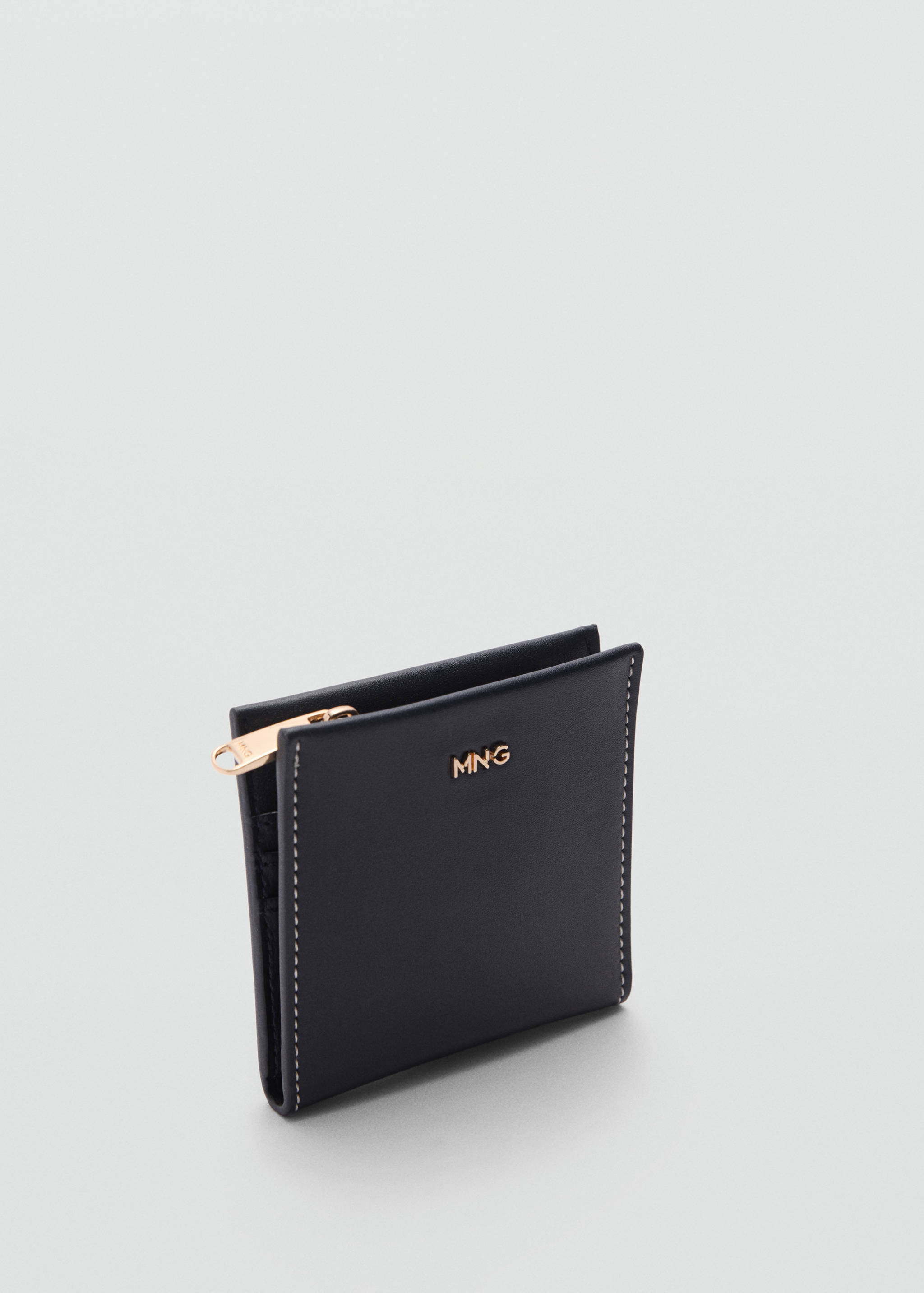 Embossed wallet with logo - Medium plane