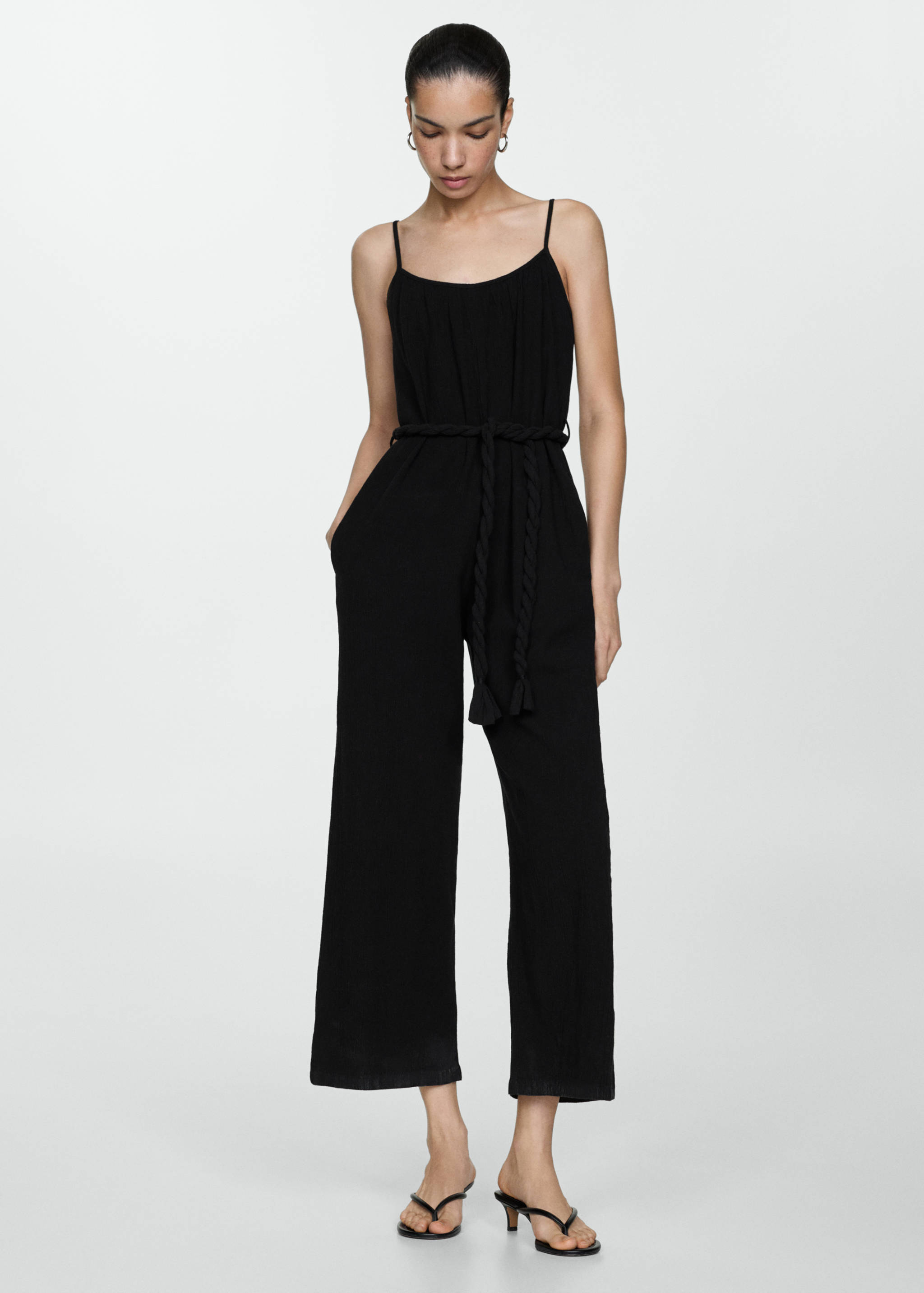 Combinaison bretelles cordon - Plan général