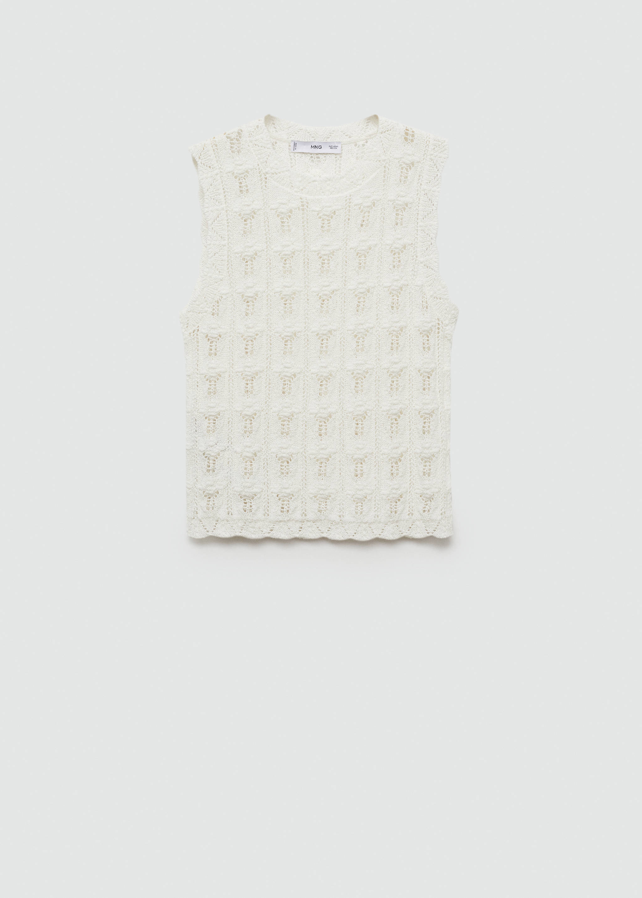 Top maille crochet - Article sans modèle