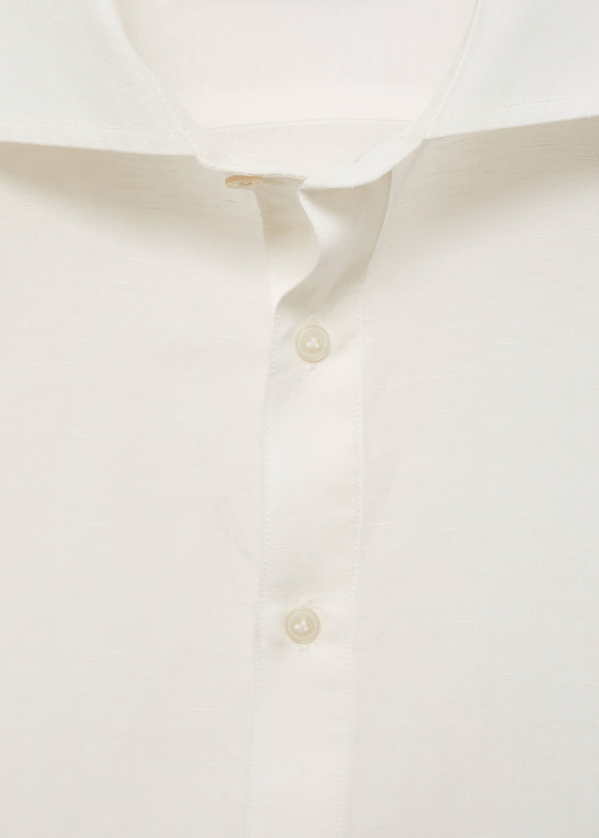 Relaxed-fit Tencel™ linen shirt - Details of the article 8