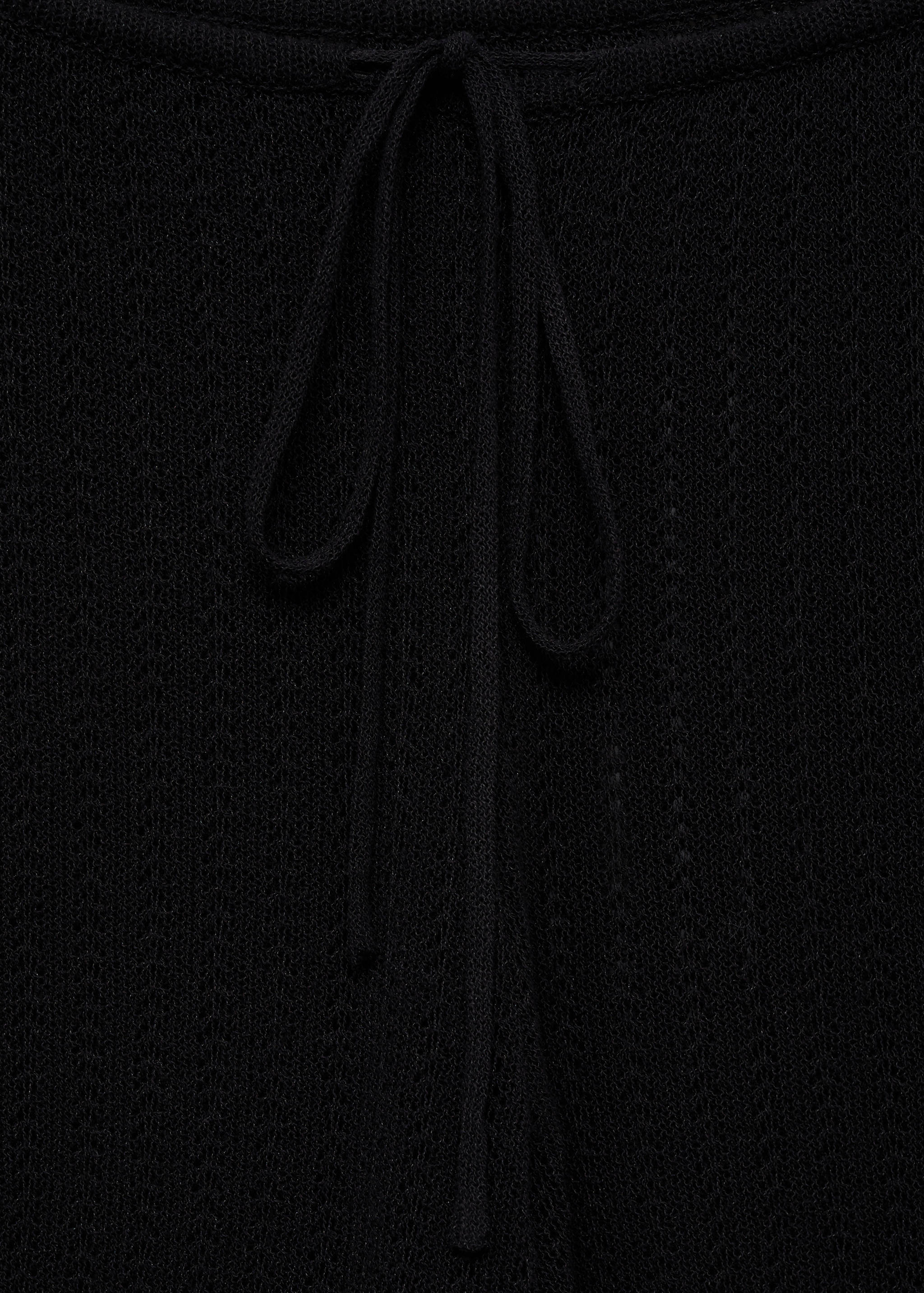 Straight knitted pants - Details of the article 8