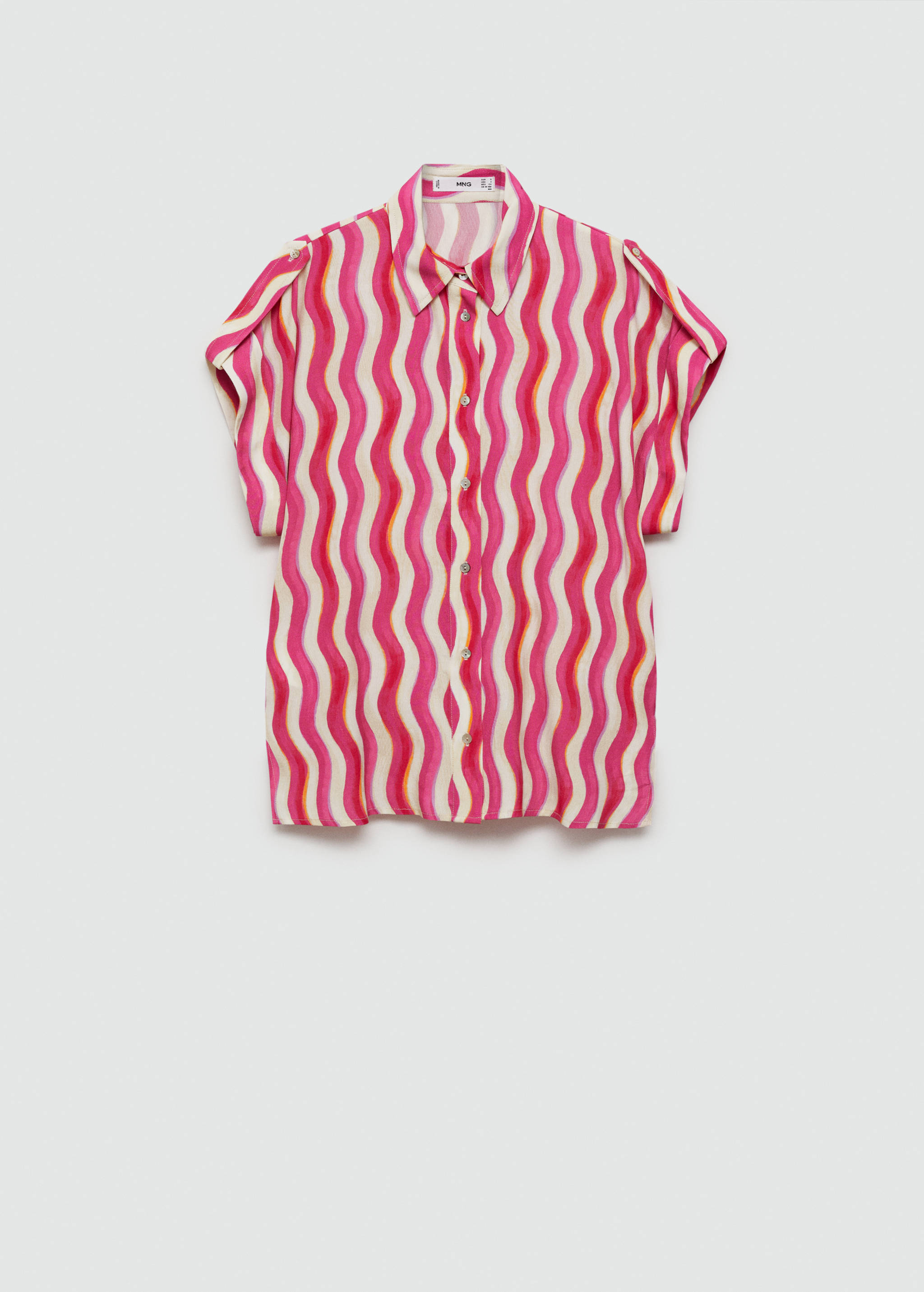 Chemise imprimée manches courtes - Article sans modèle