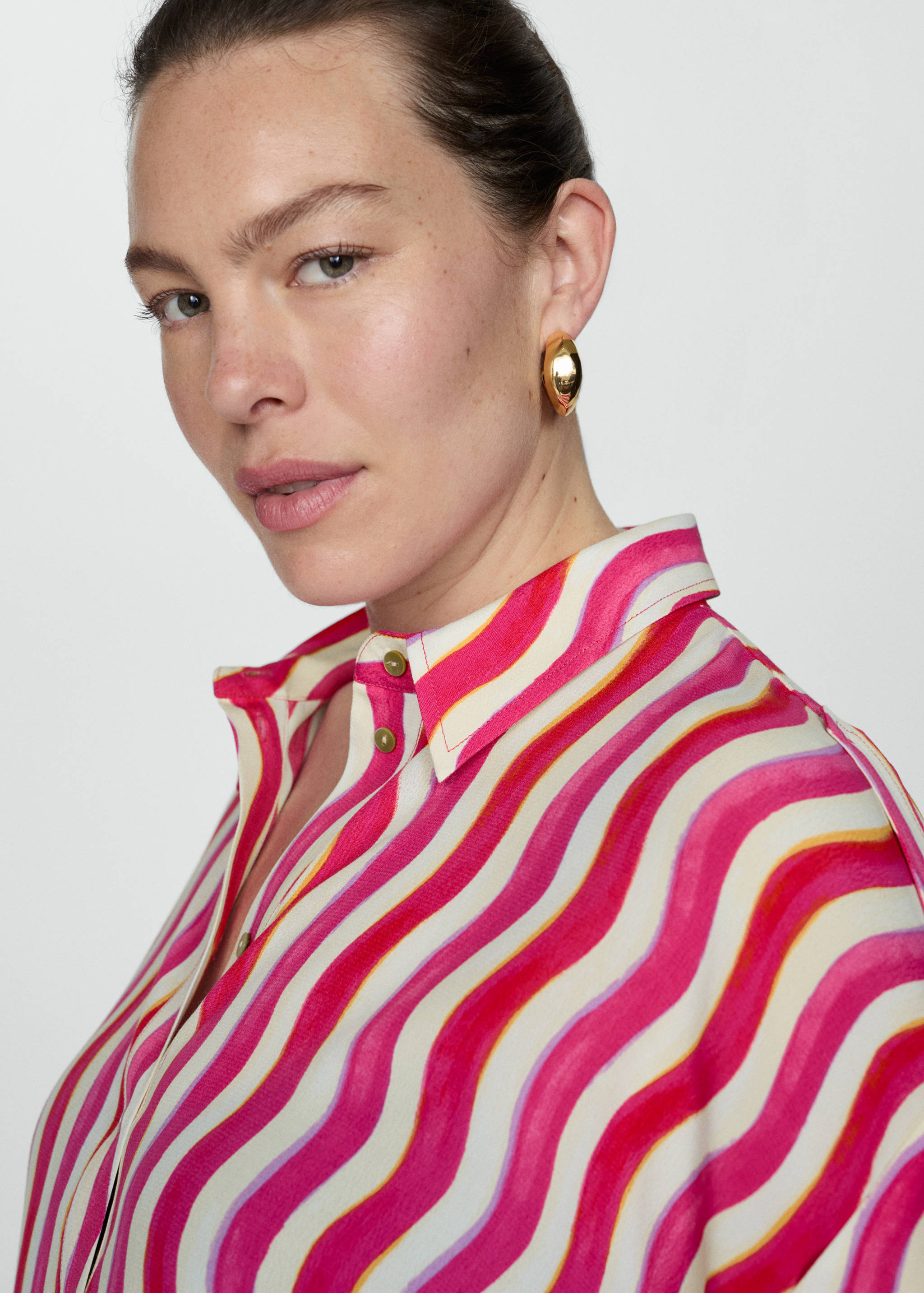 Chemise imprimée manches courtes - Détail de l'article 4