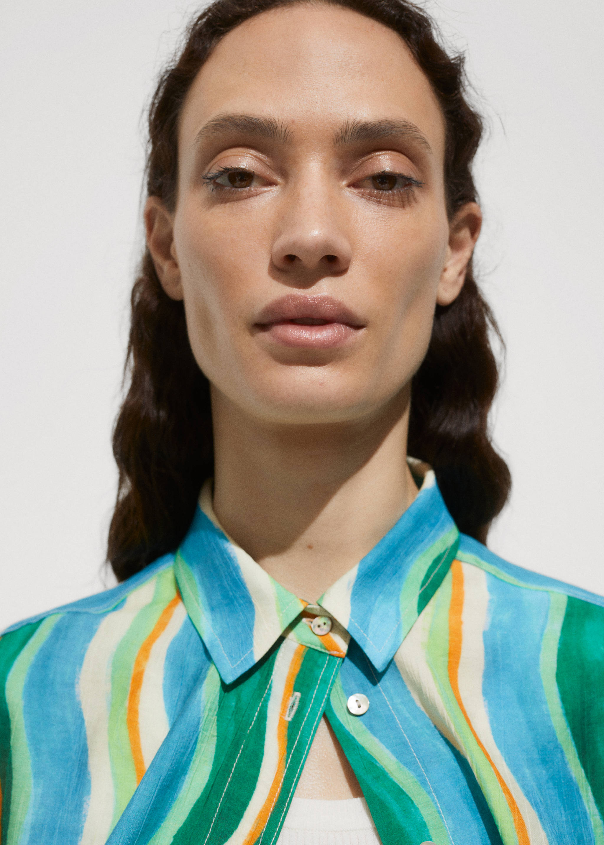 Printed short-sleeved shirt - Details of the article 1