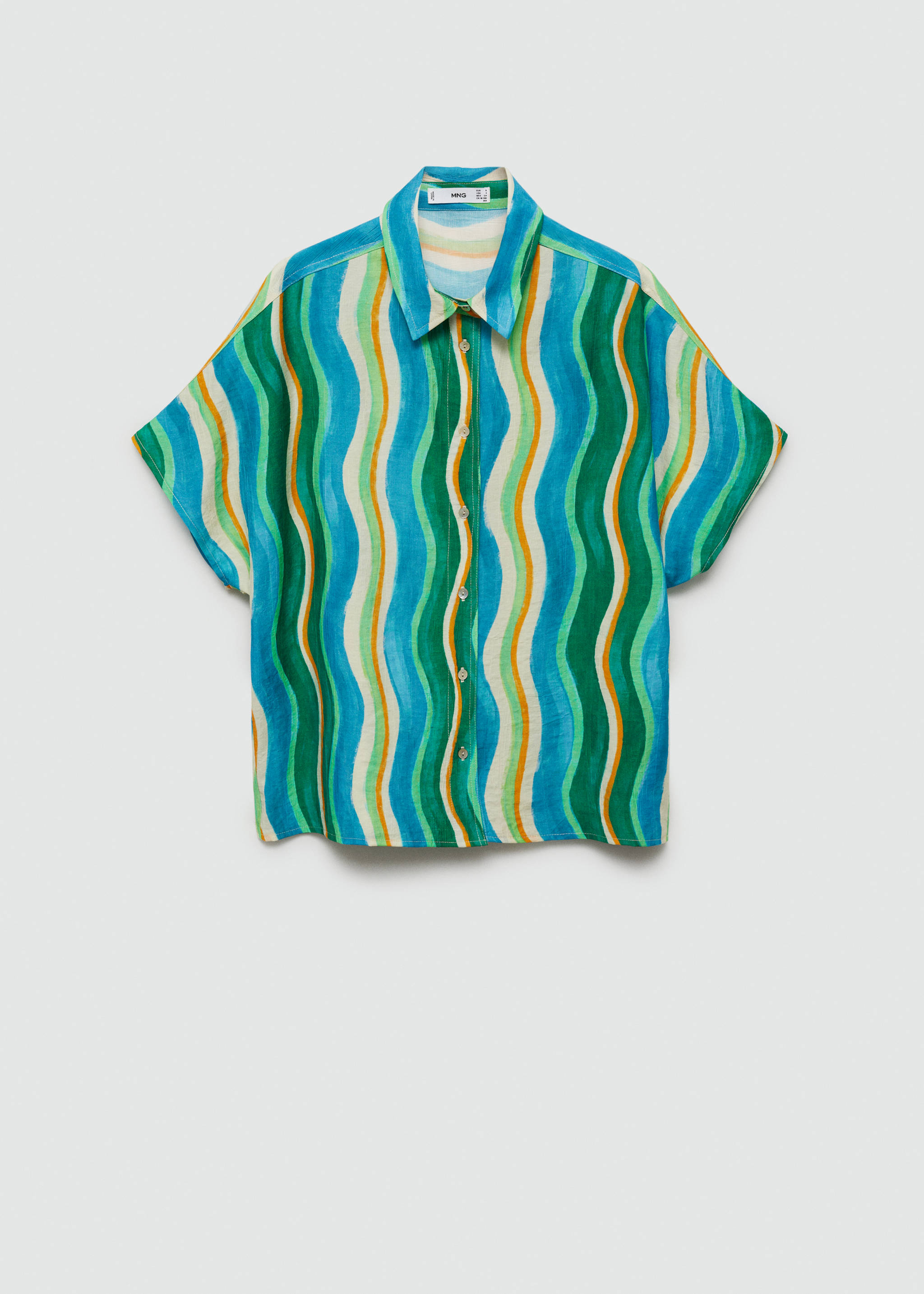 Printed short-sleeved shirt - Article without model