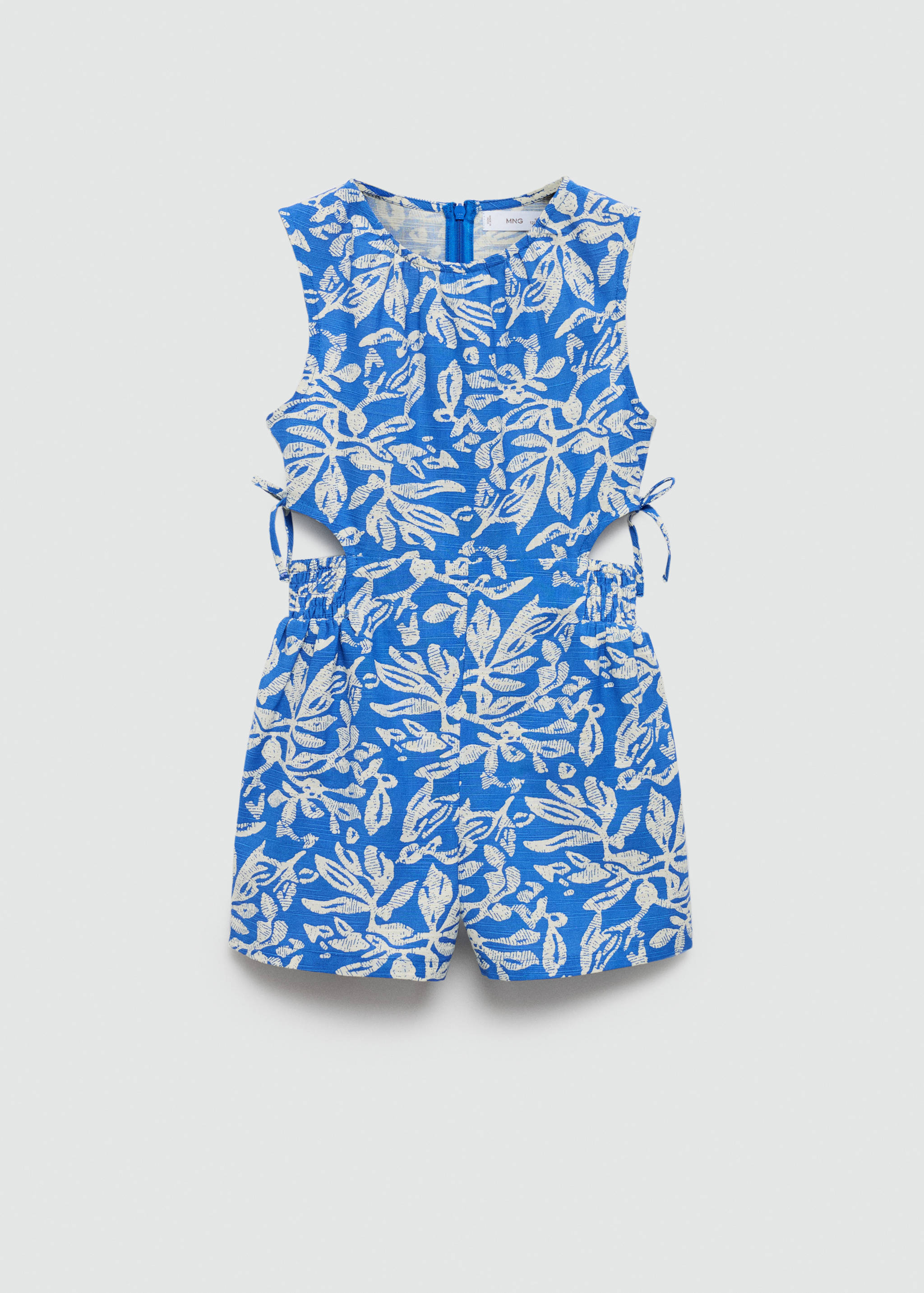 Printed jumpsuit with cut-out - Article without model