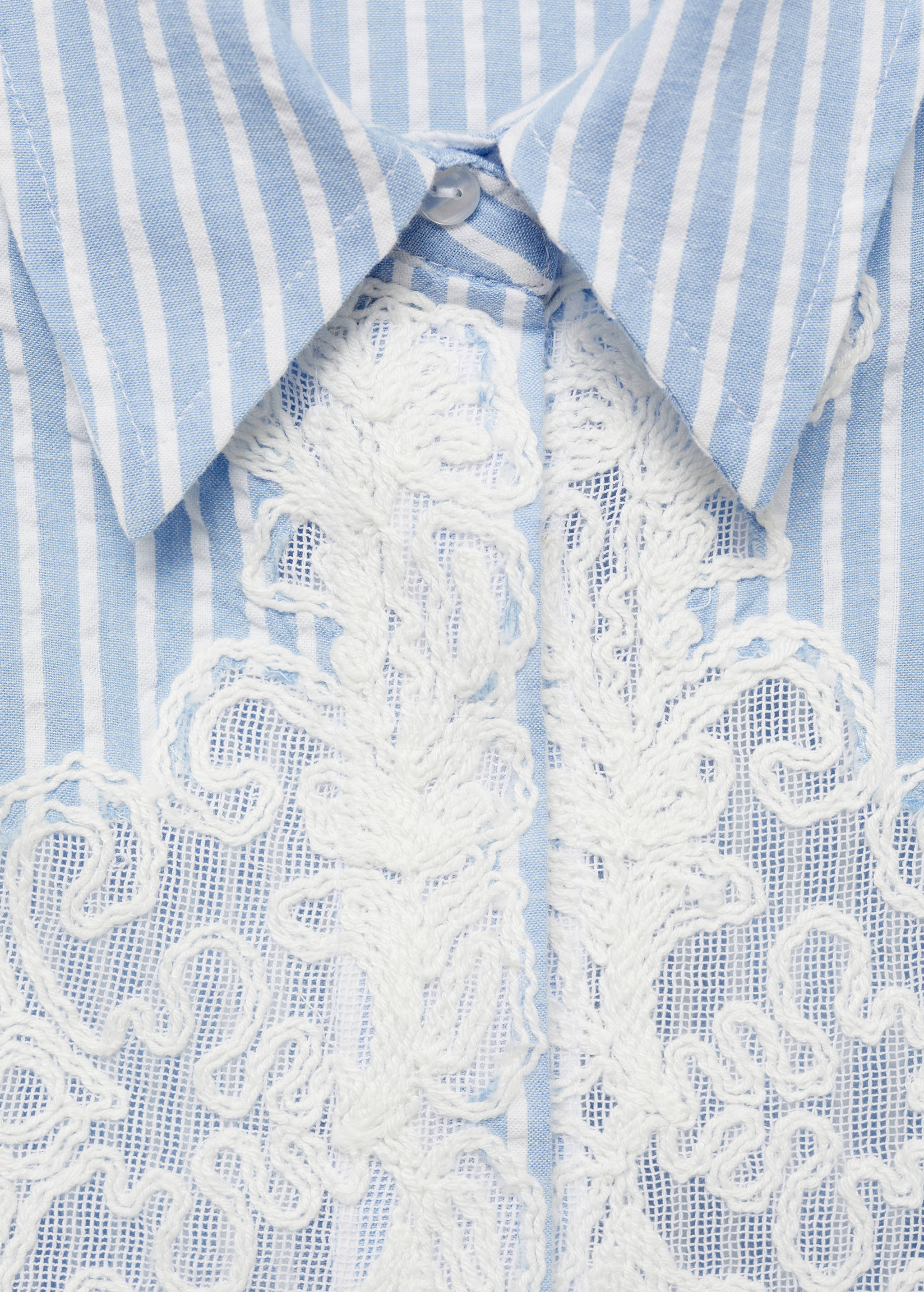 Embroidery striped shirt - Details of the article 8