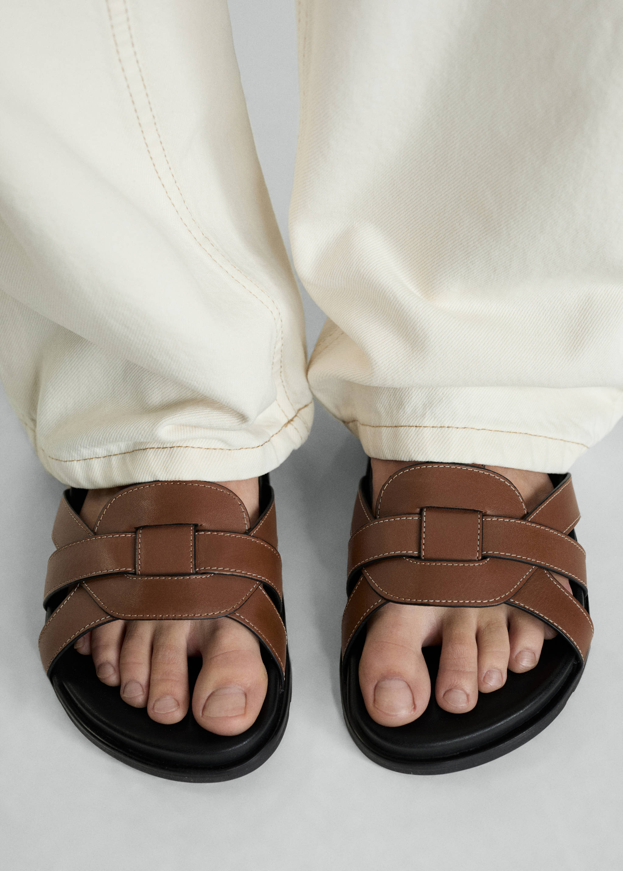 Sandalia piel tiras - Detalle del artículo 9