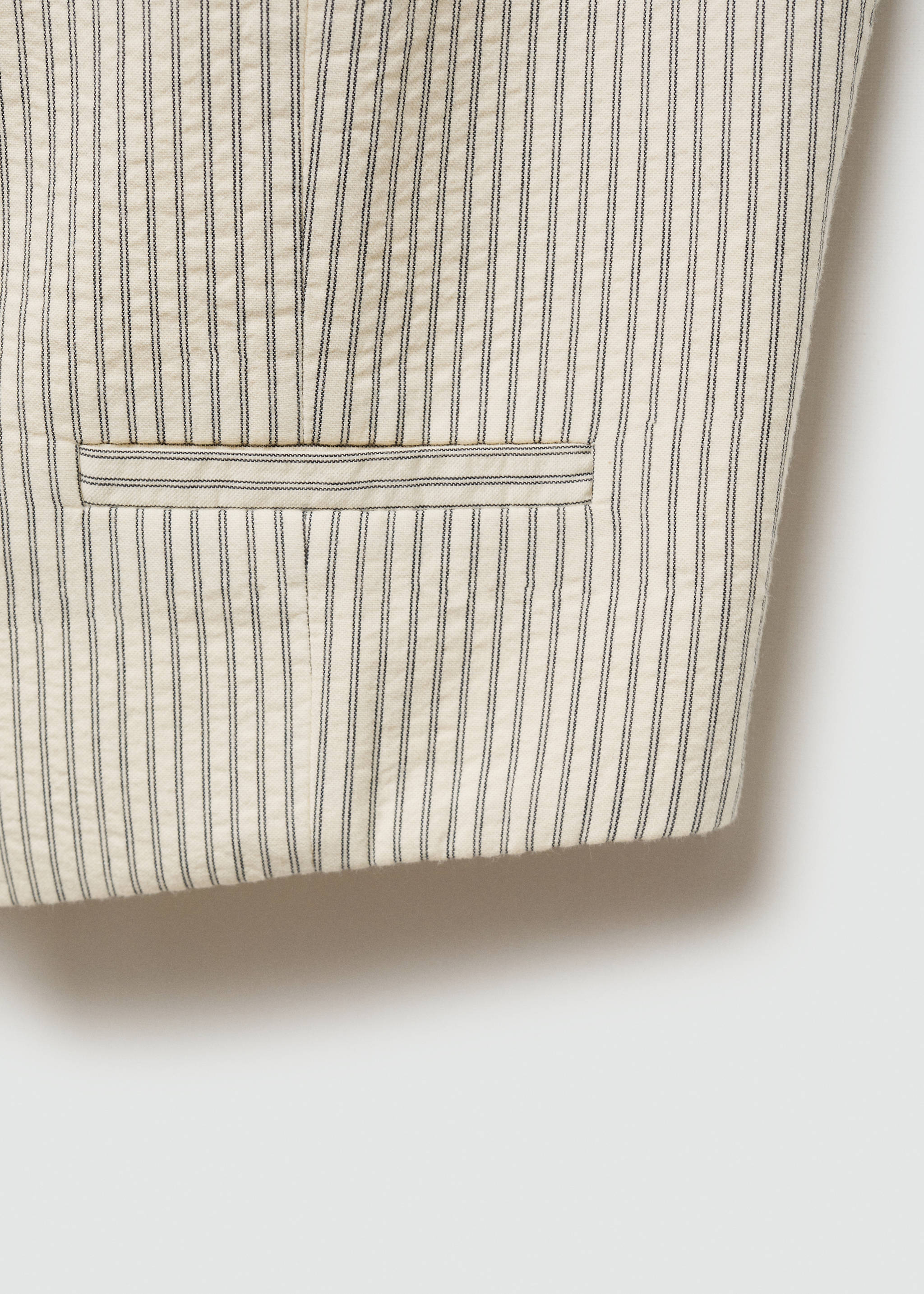 Striped gilet - Details of the article 0