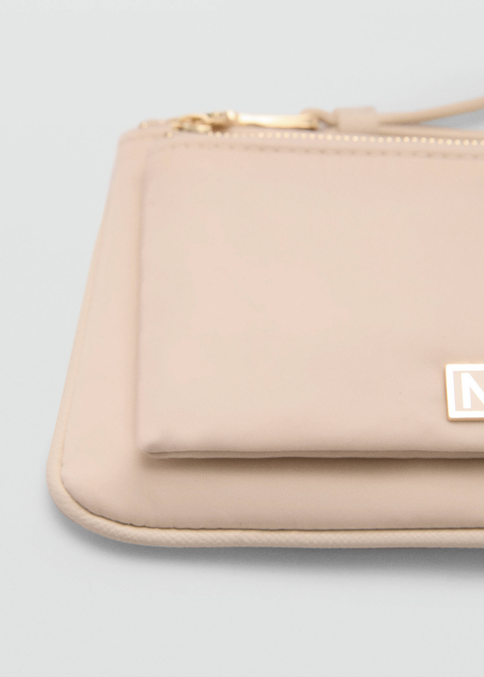 Double-compartment coin purse with logo - Details of the article 2