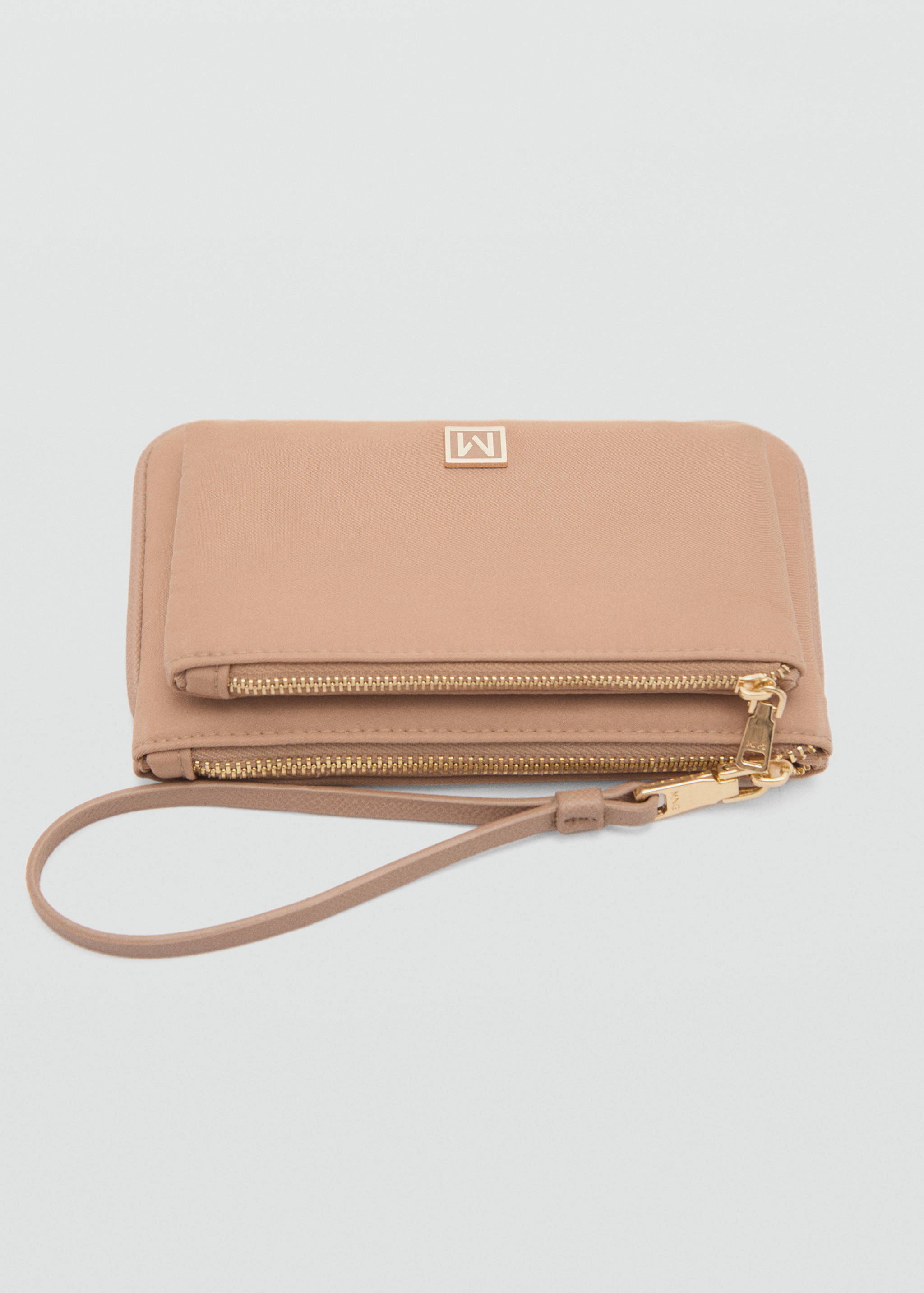 Double-compartment coin purse with logo - Details of the article 1