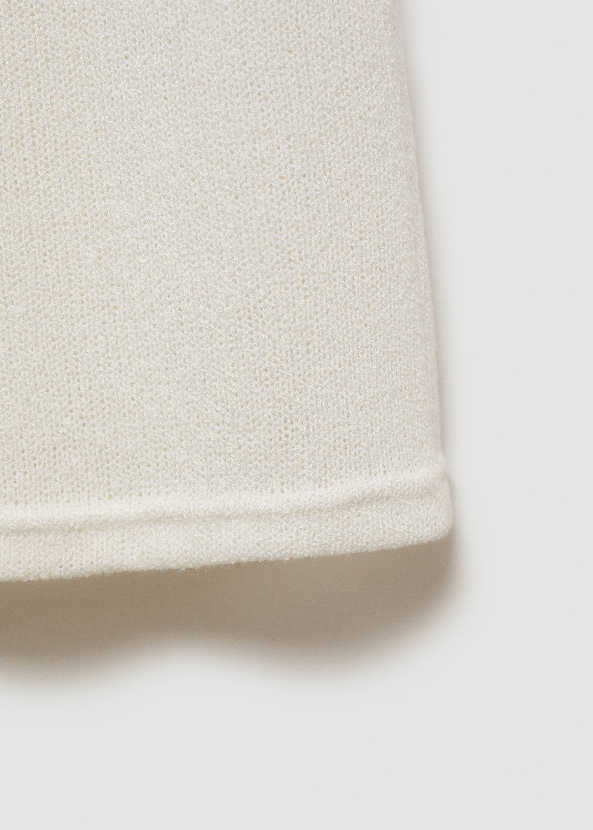 Straight knitted trousers - Details of the article 8