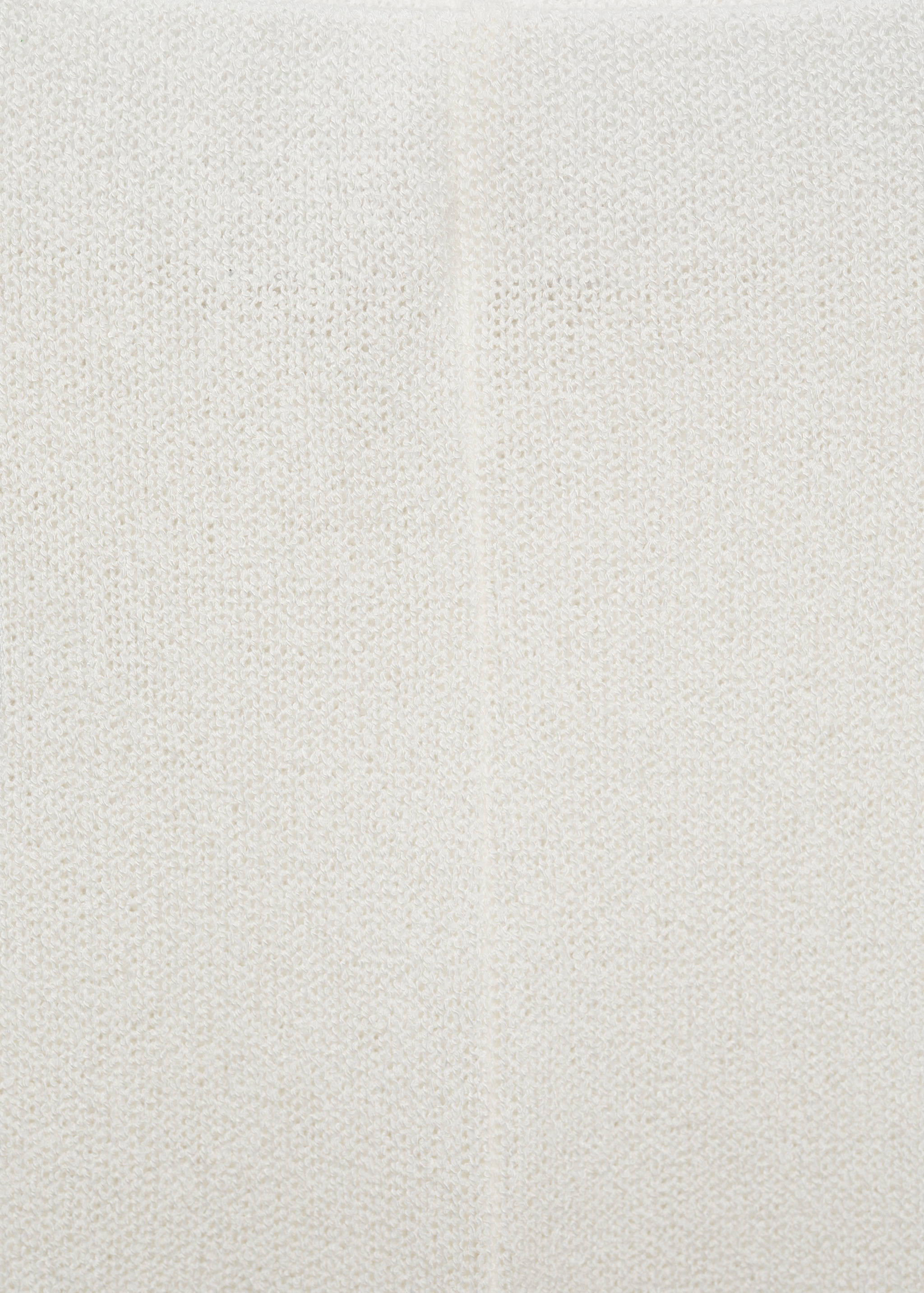 Straight knitted trousers - Details of the article 0