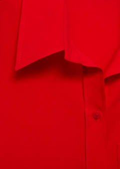 Lyocell sleeveless shirt — Red 9