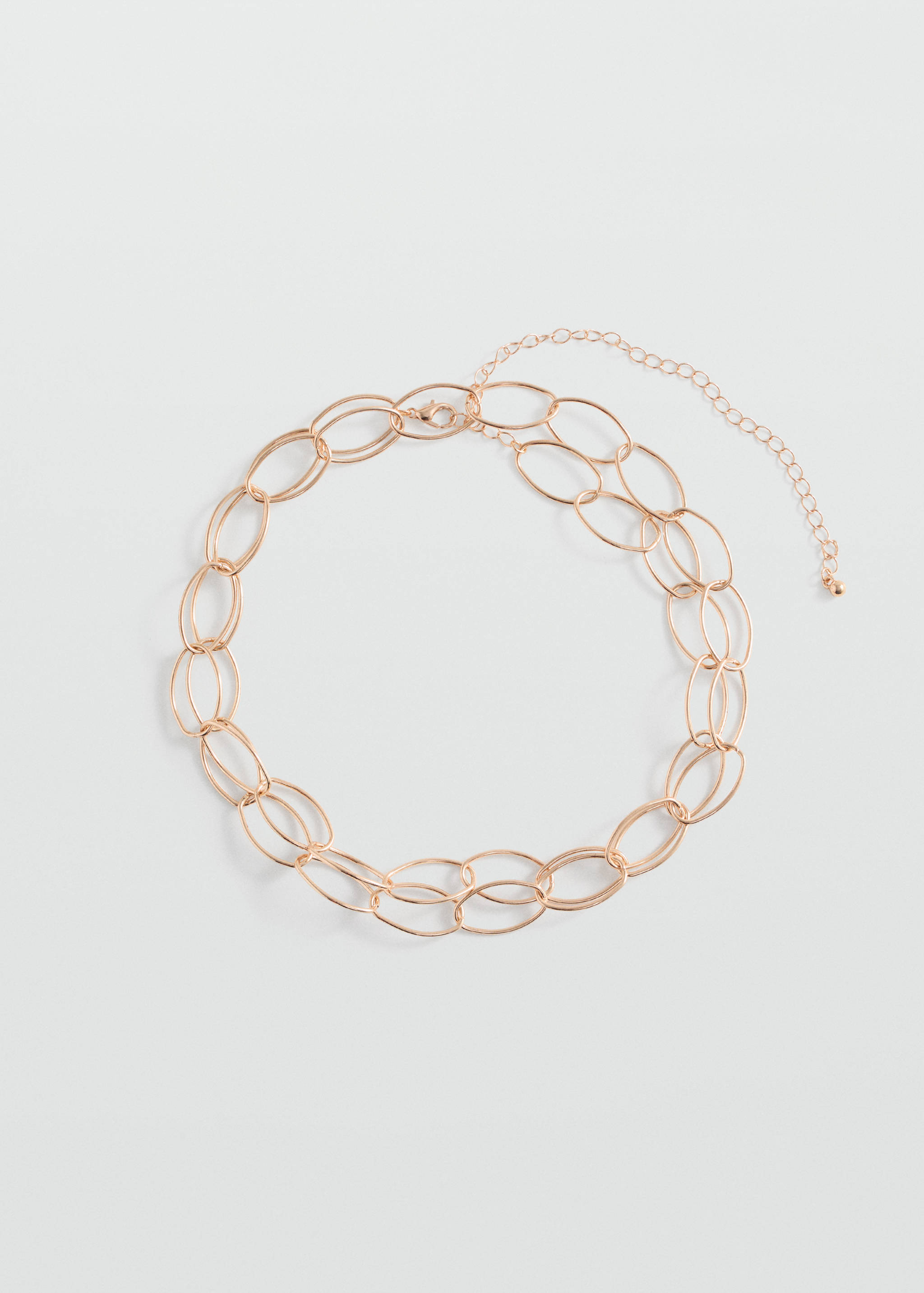 Combined hoops necklace - Article without model