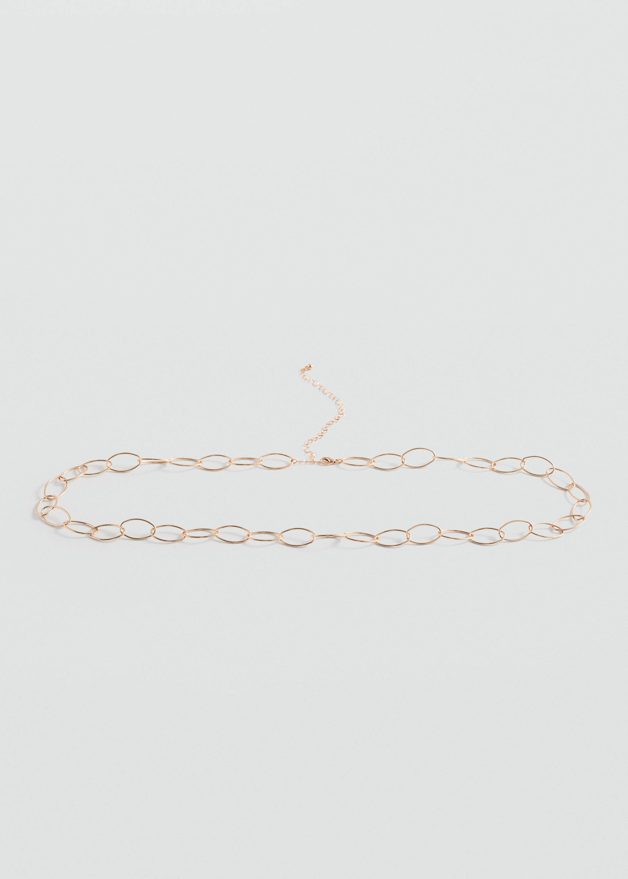 Combined hoops necklace - Medium plane