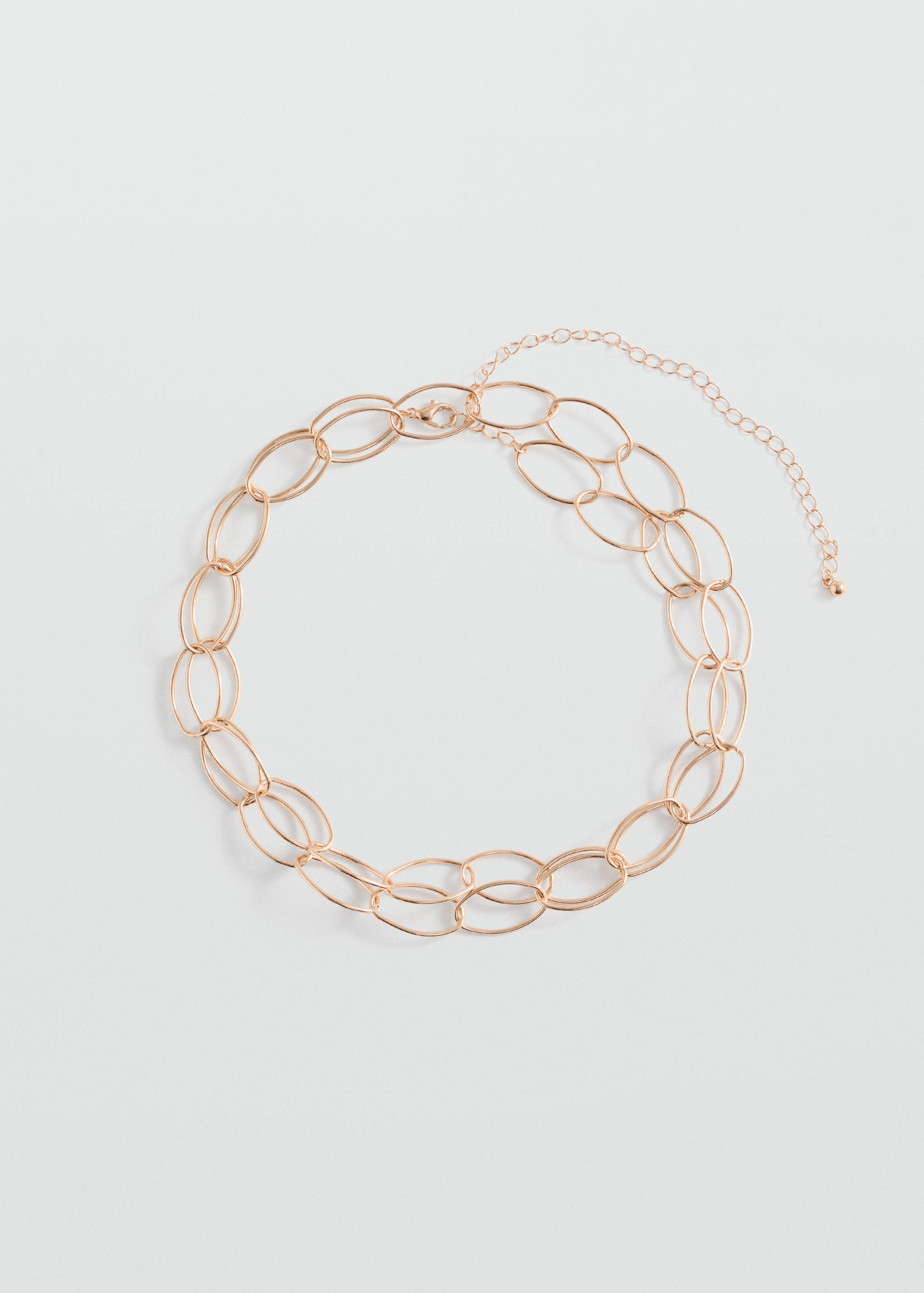Combined hoops necklace - Article without model