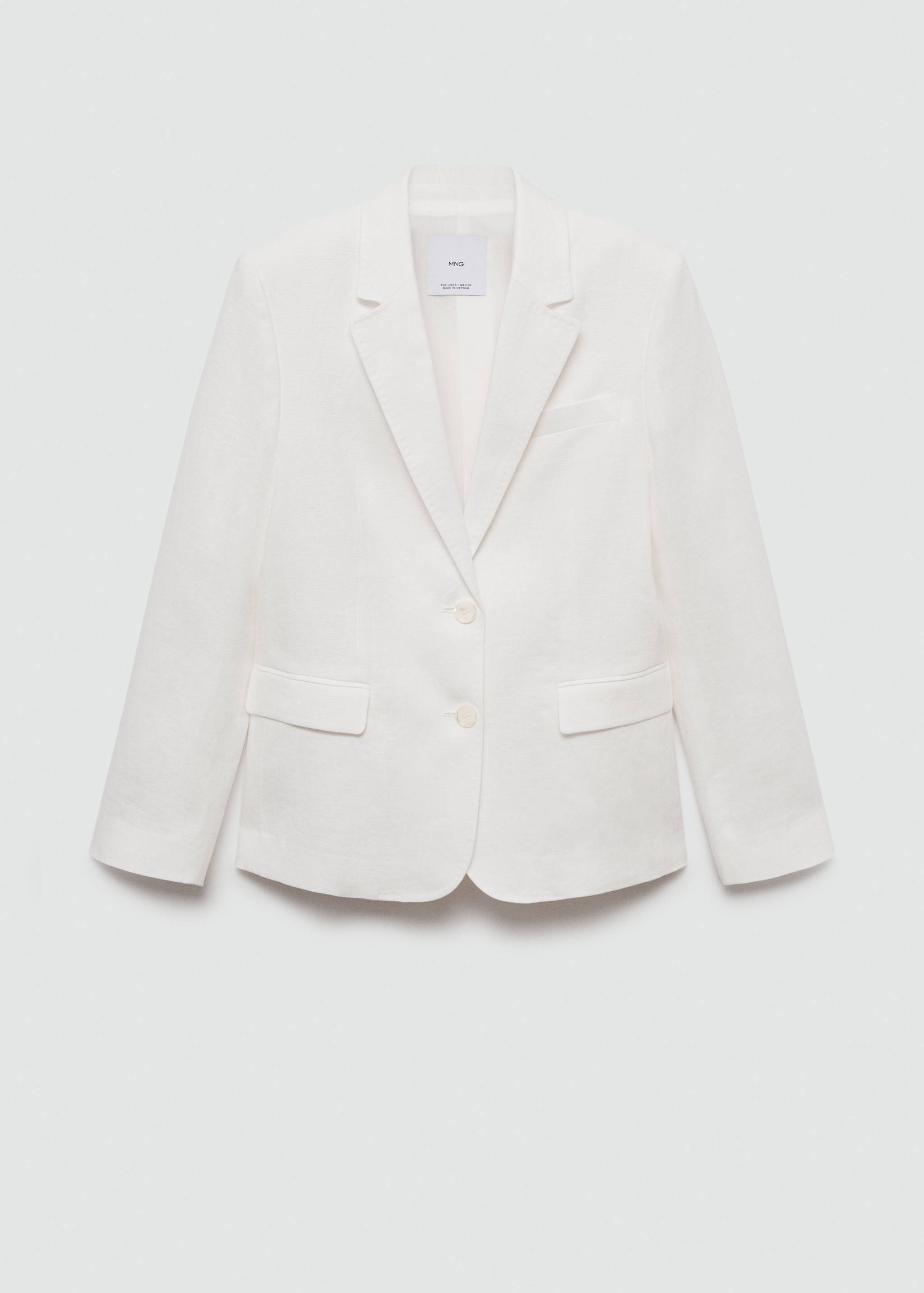 Linen suit jacket - Article without model