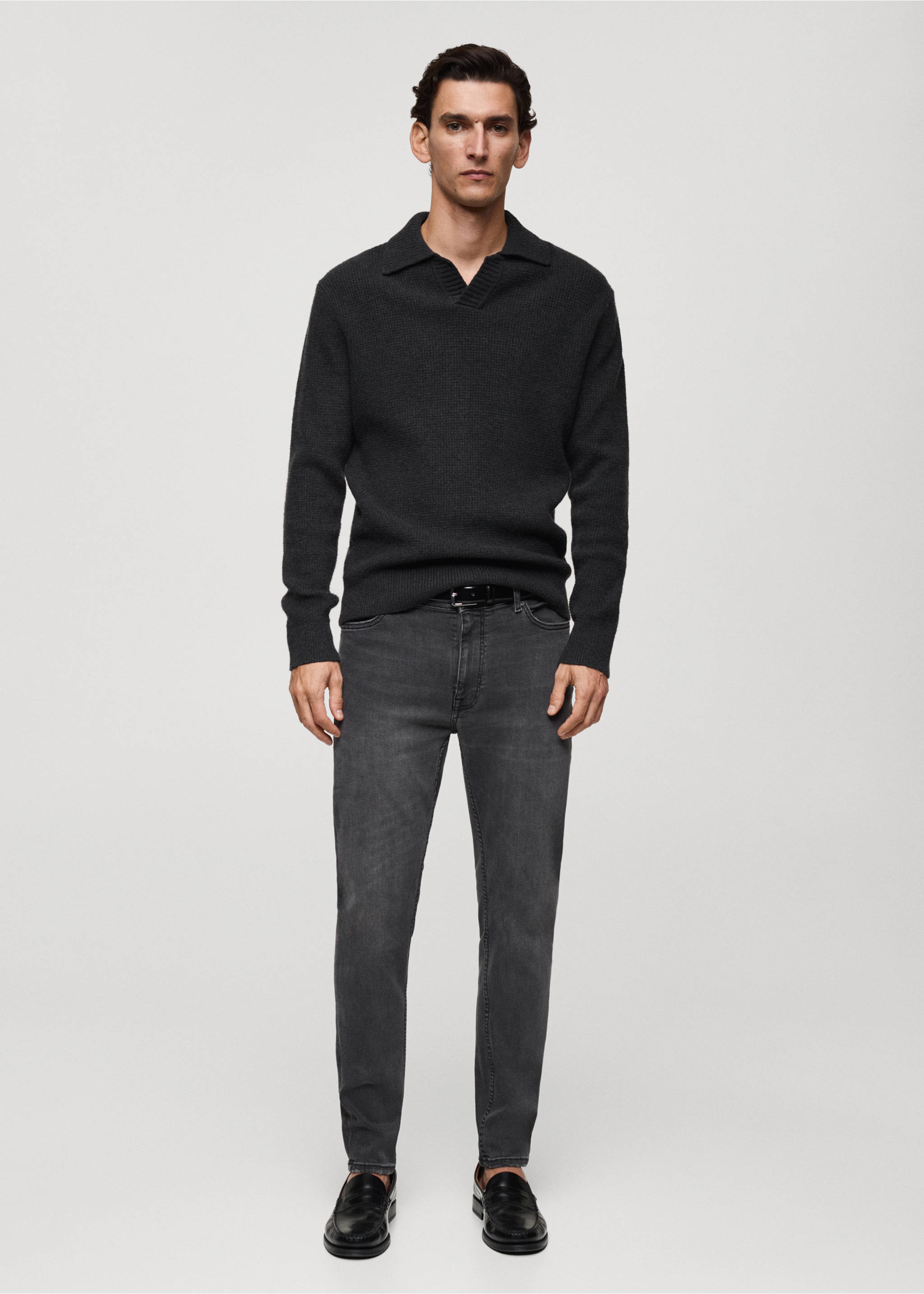 Jeans Jude skinny fit - Plano general, Gris oscuro. Ref: 77080373-00.