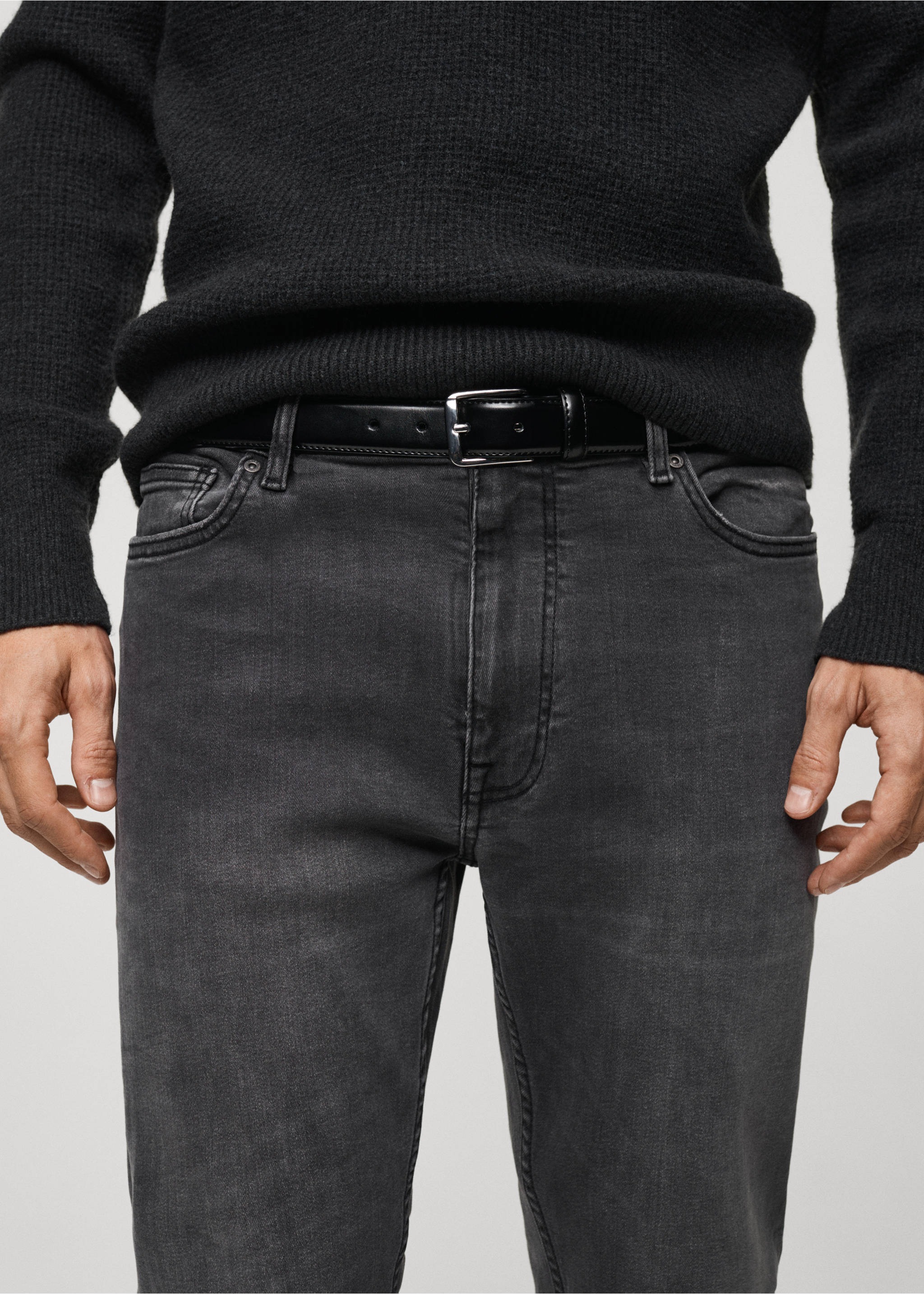 Jeans Jude skinny fit - Detalle del artículo 1, Gris oscuro. Ref: 77080373-00.