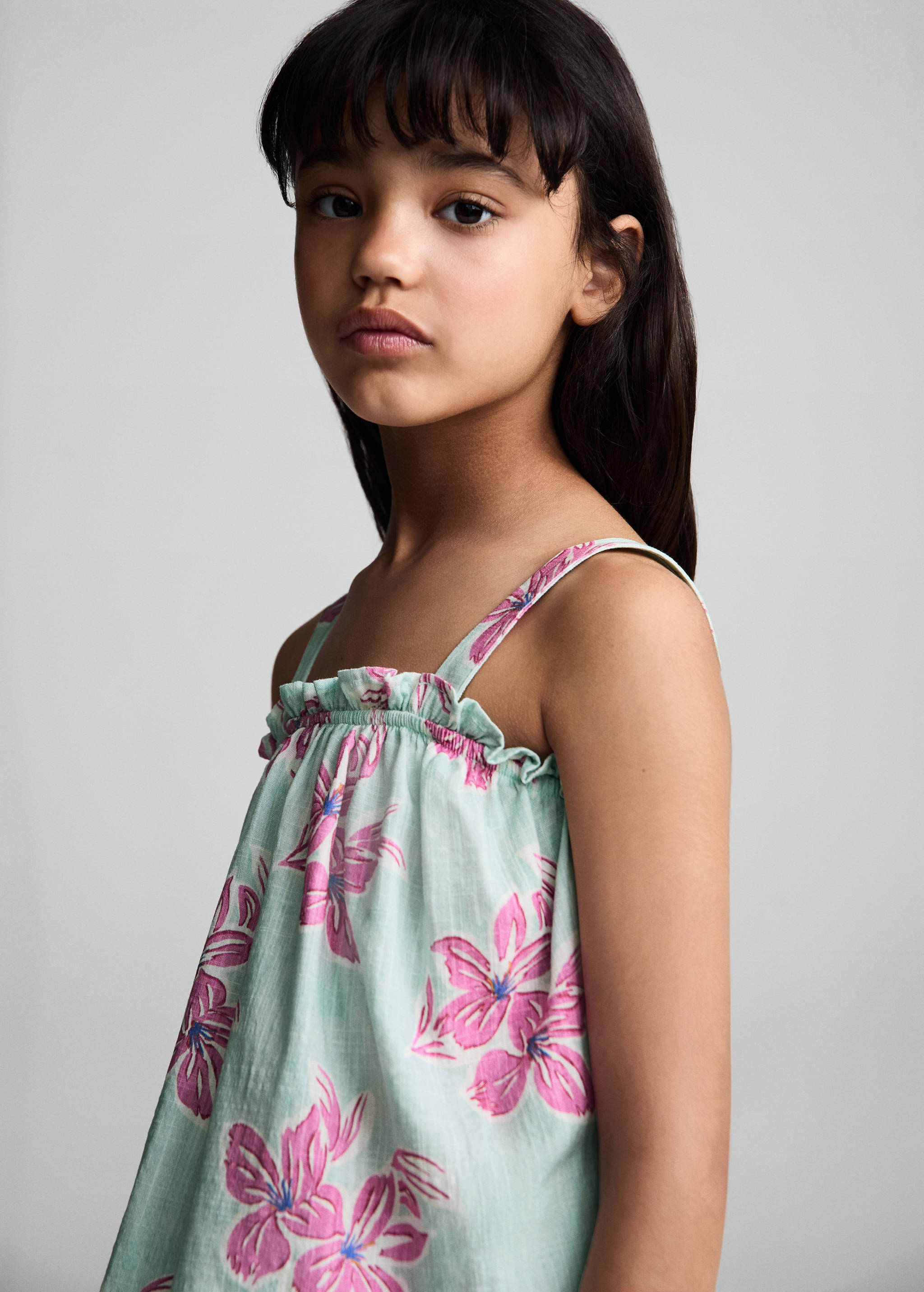 Floral print top - Details of the article 1