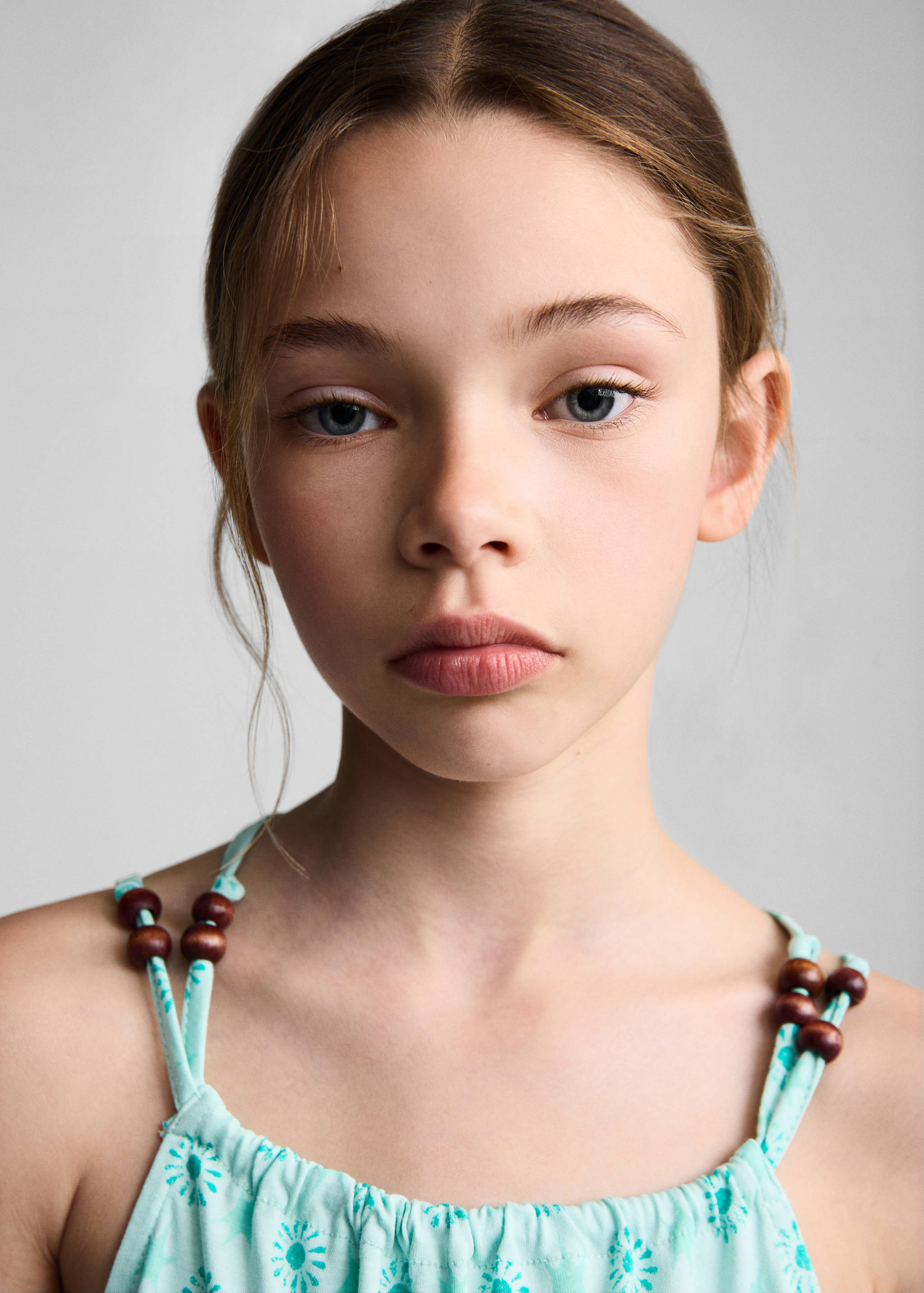 Printed beaded dress - Details of the article 1