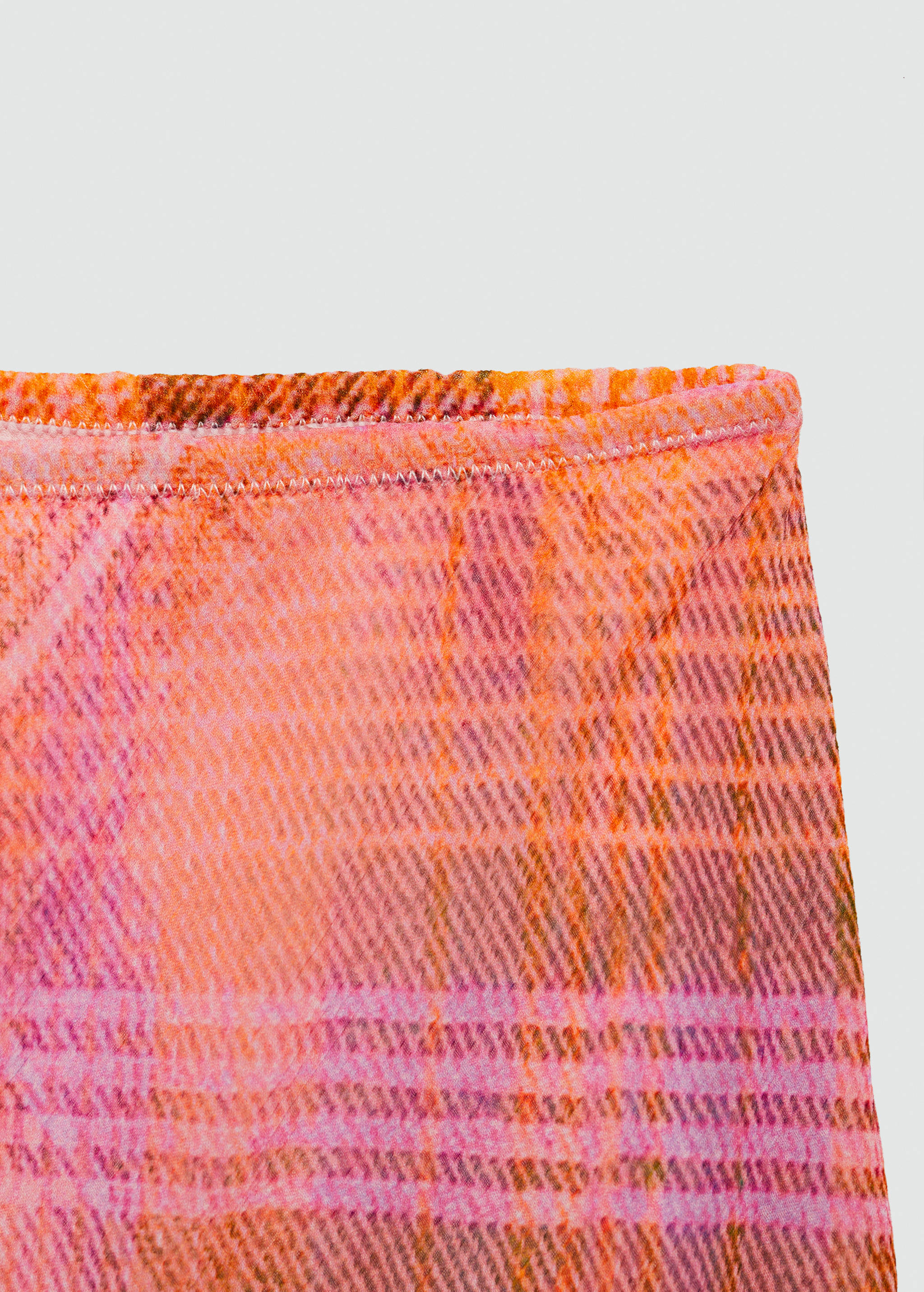 Printed long skirt - Details of the article 8